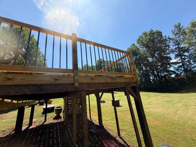 Wood Deck using Wood Sealant