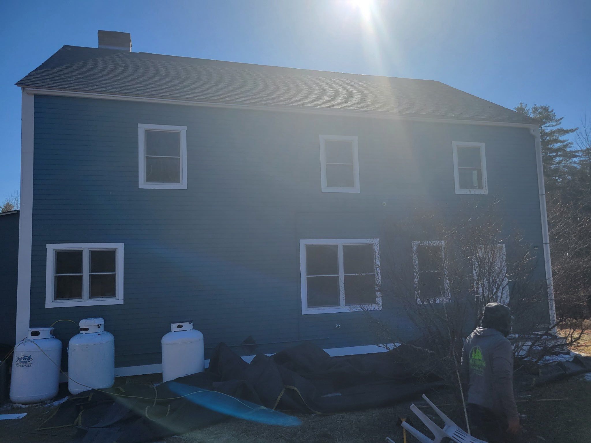Owens Corning Duration Asphalt Roof Replacement in Canaan, NH by Tall pine roofing