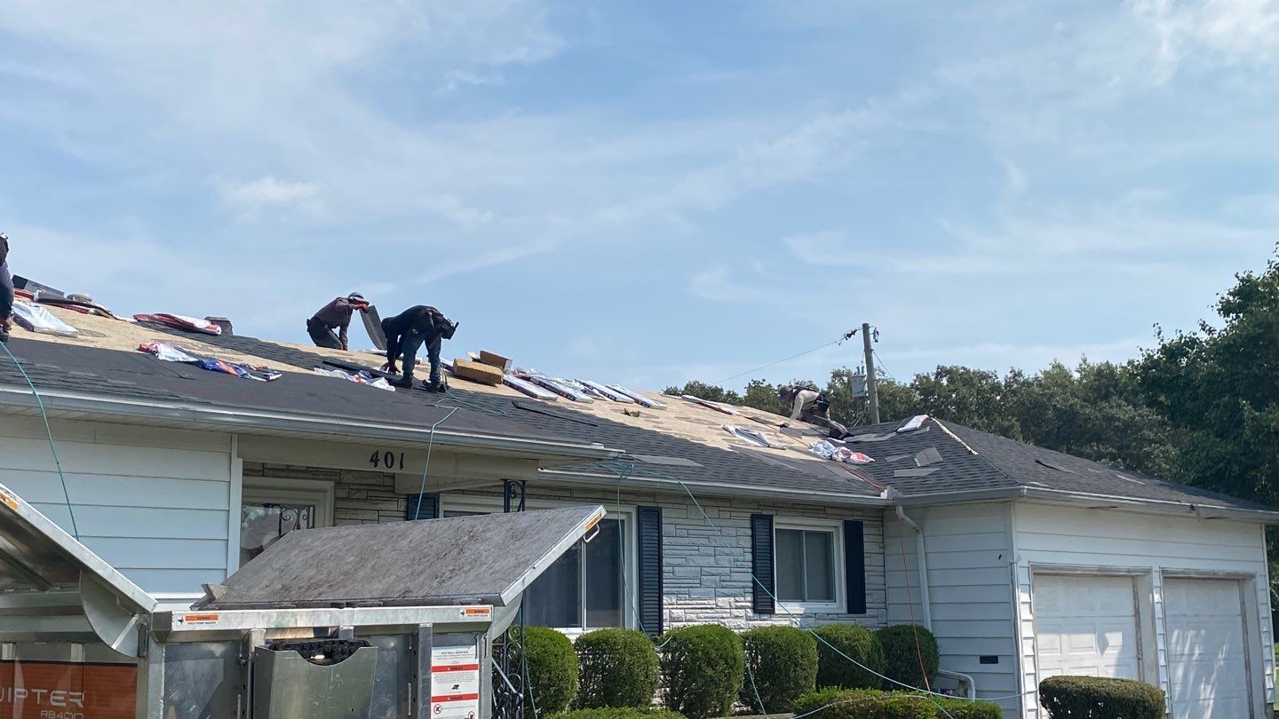 Residential Roofing Installation using GAF Timberline HDZ Charcoal by Nitro Roofing and Construction