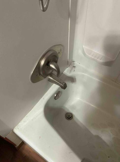 Bathroom Remodel using Bathtub by The Shower Company