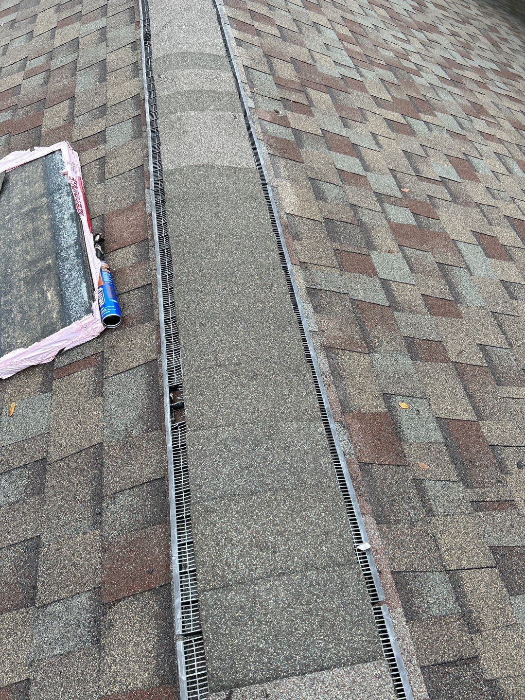 Residential Roofing Repair using Custom Fabricated Metal Spark Arrestor by Lighthouse Roofing