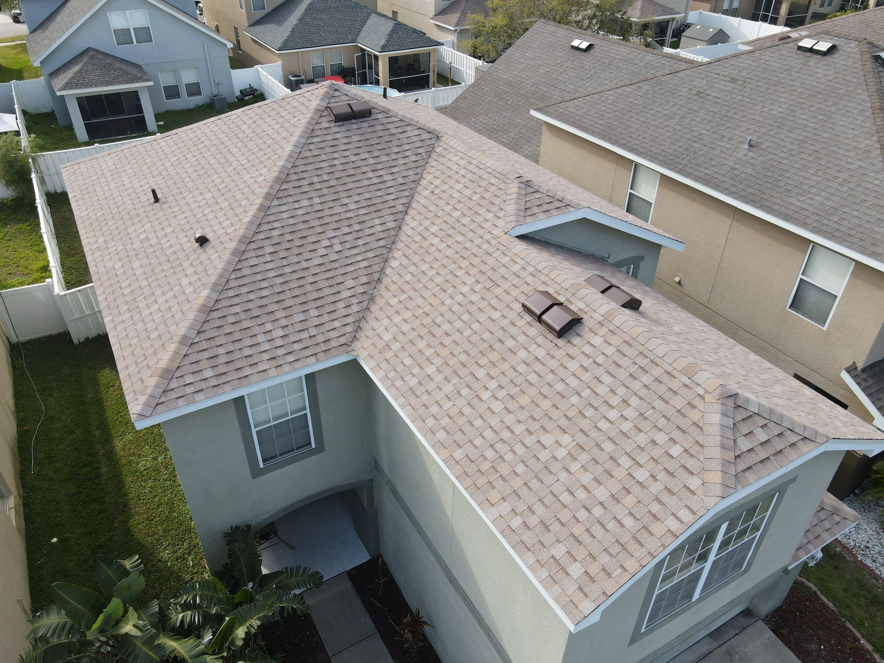 Roof Replacement in Gibsonton FL. by Steadfast Roofing 