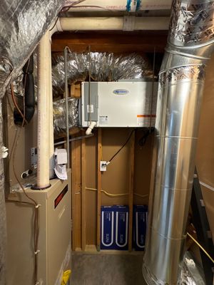 Whole house Dehumidifier Install