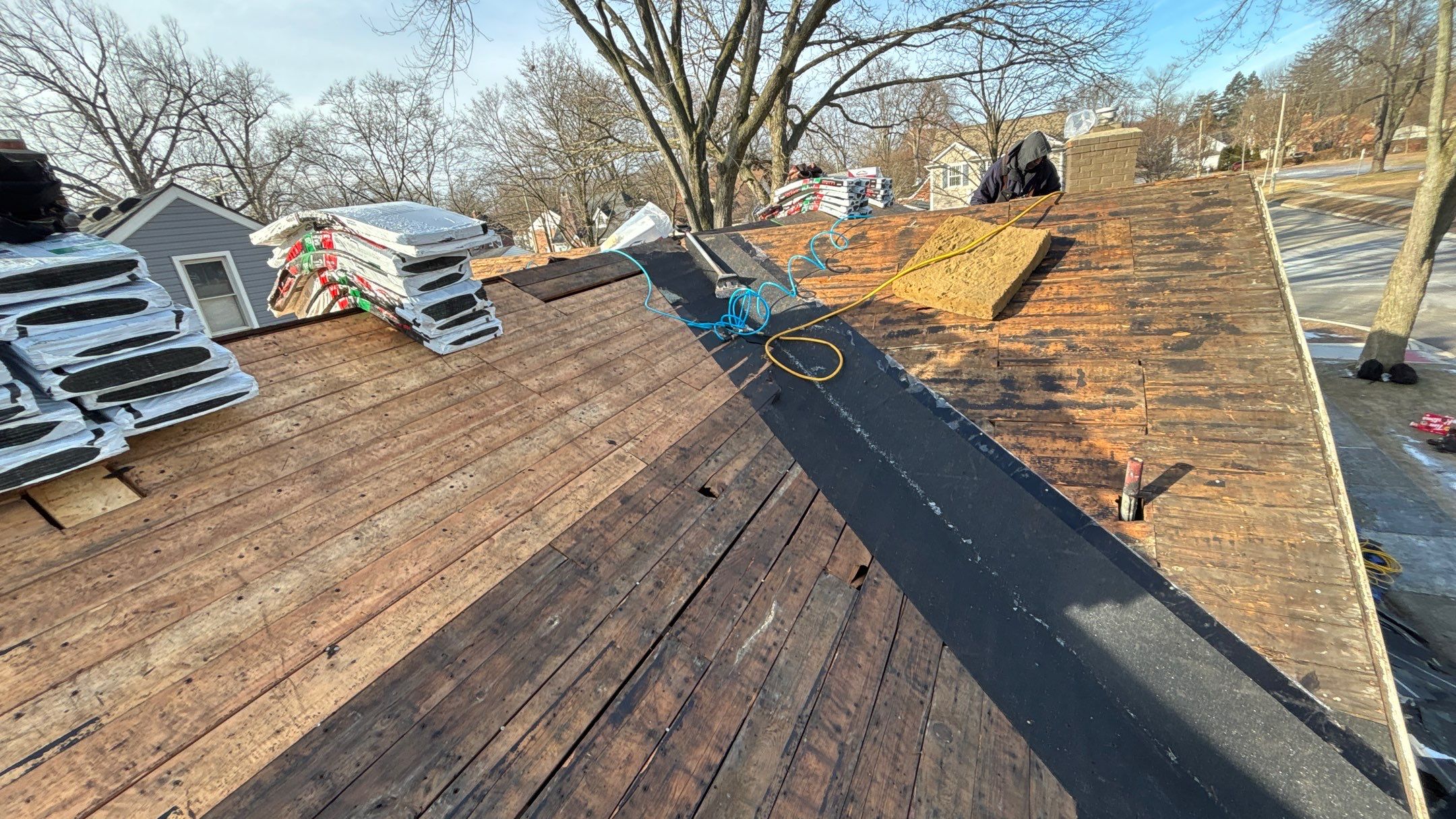 Roof Replacement using TK Thunderstorm Gray by 180 Contractors