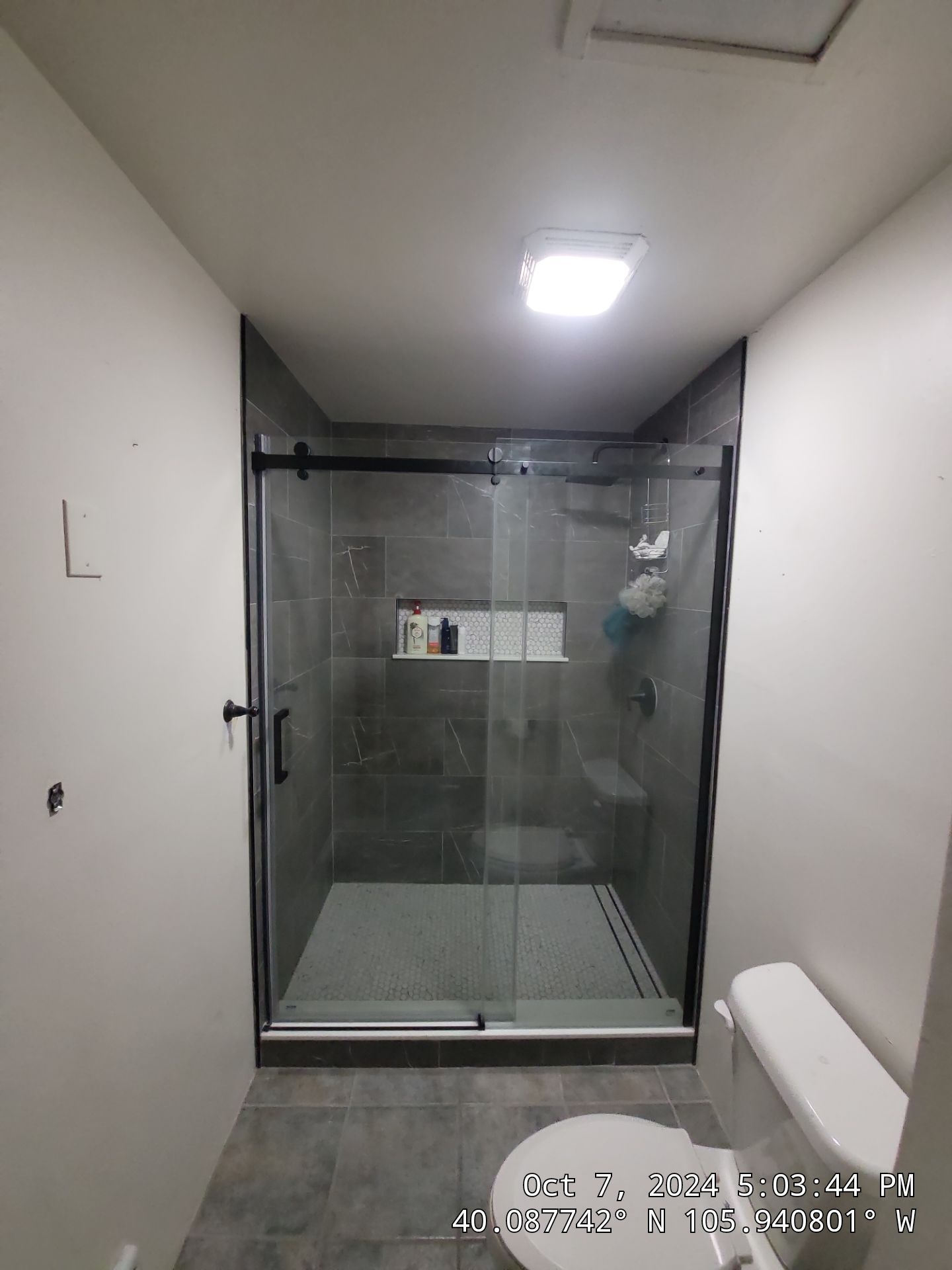Bathroom Remodel Using Tile by Wheatley Creek Services