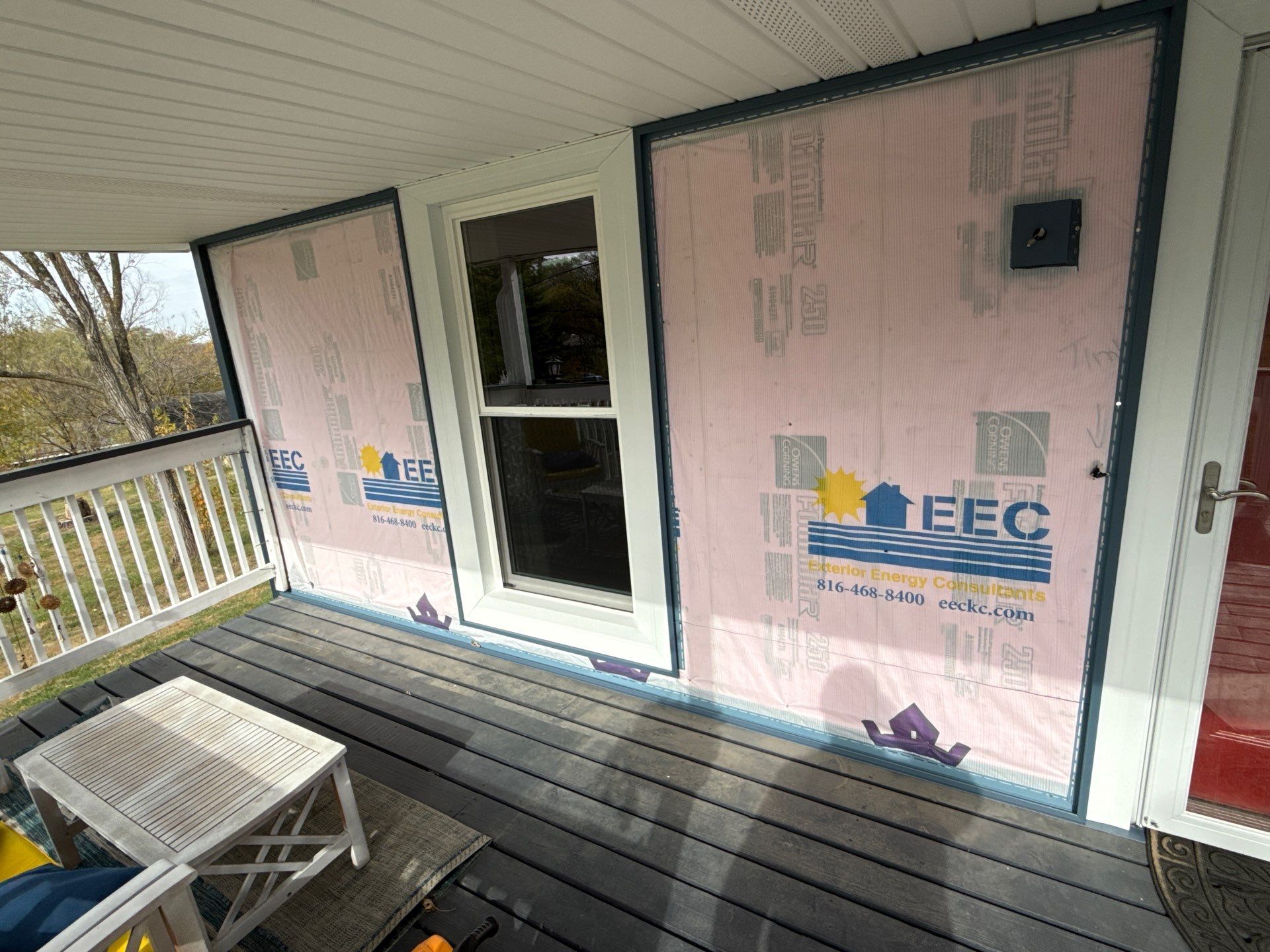 Out with the Old , in with the Blue  by EEC  Windows, Siding & Roofing 