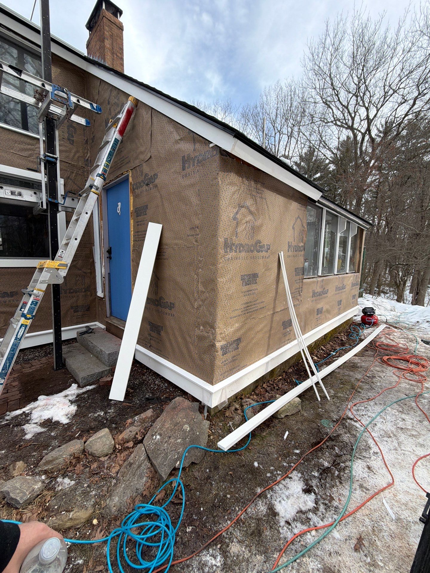 Custom ADU Construction with Vaulted In-Law Suite – LP SmartSide®, ZIP System® & Harvey® Windows by Sensible Home Solutions