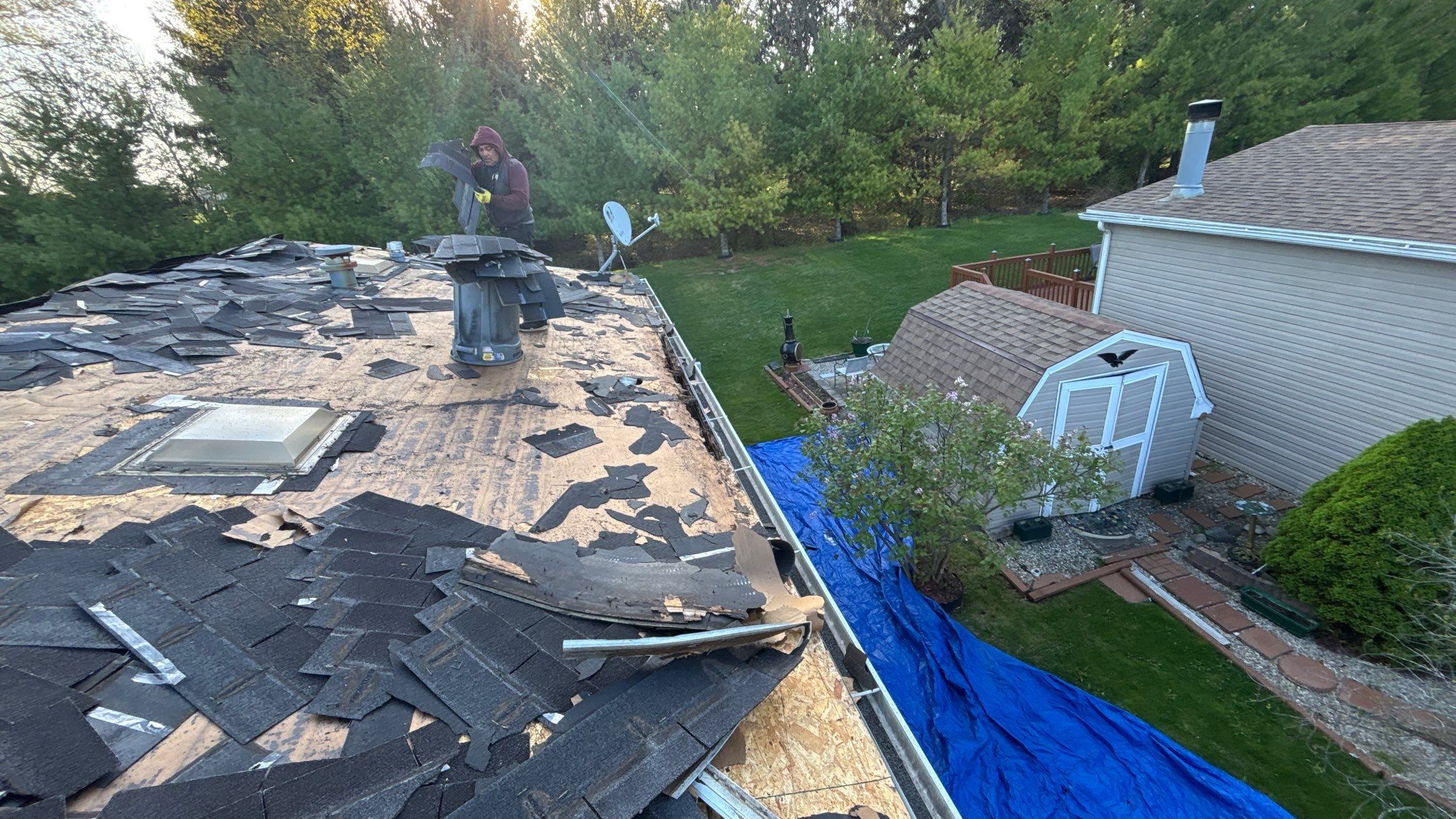 Roof Replacement using Owens Corning Duration by 180 Contractors
