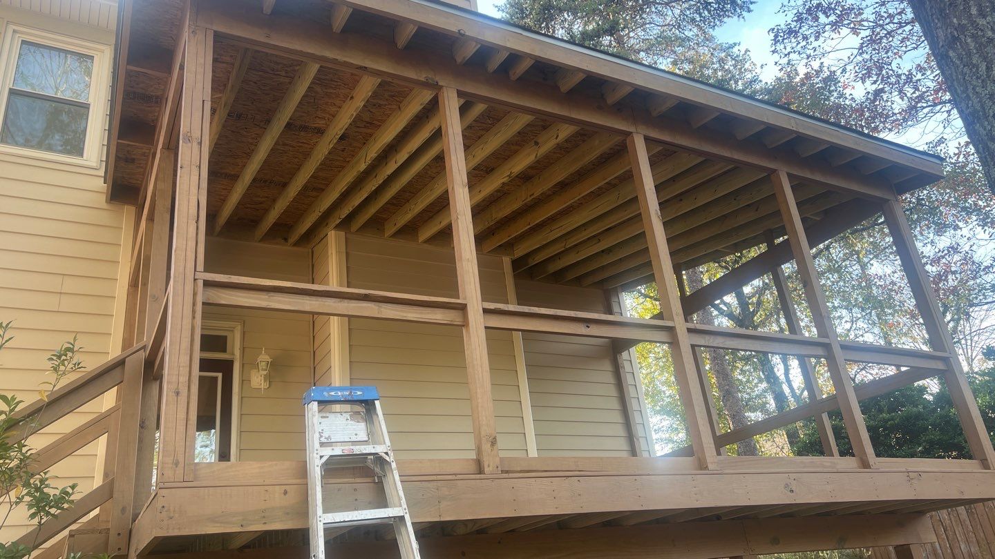 Sandy Cove - Screen Porch by Pillar and Pine