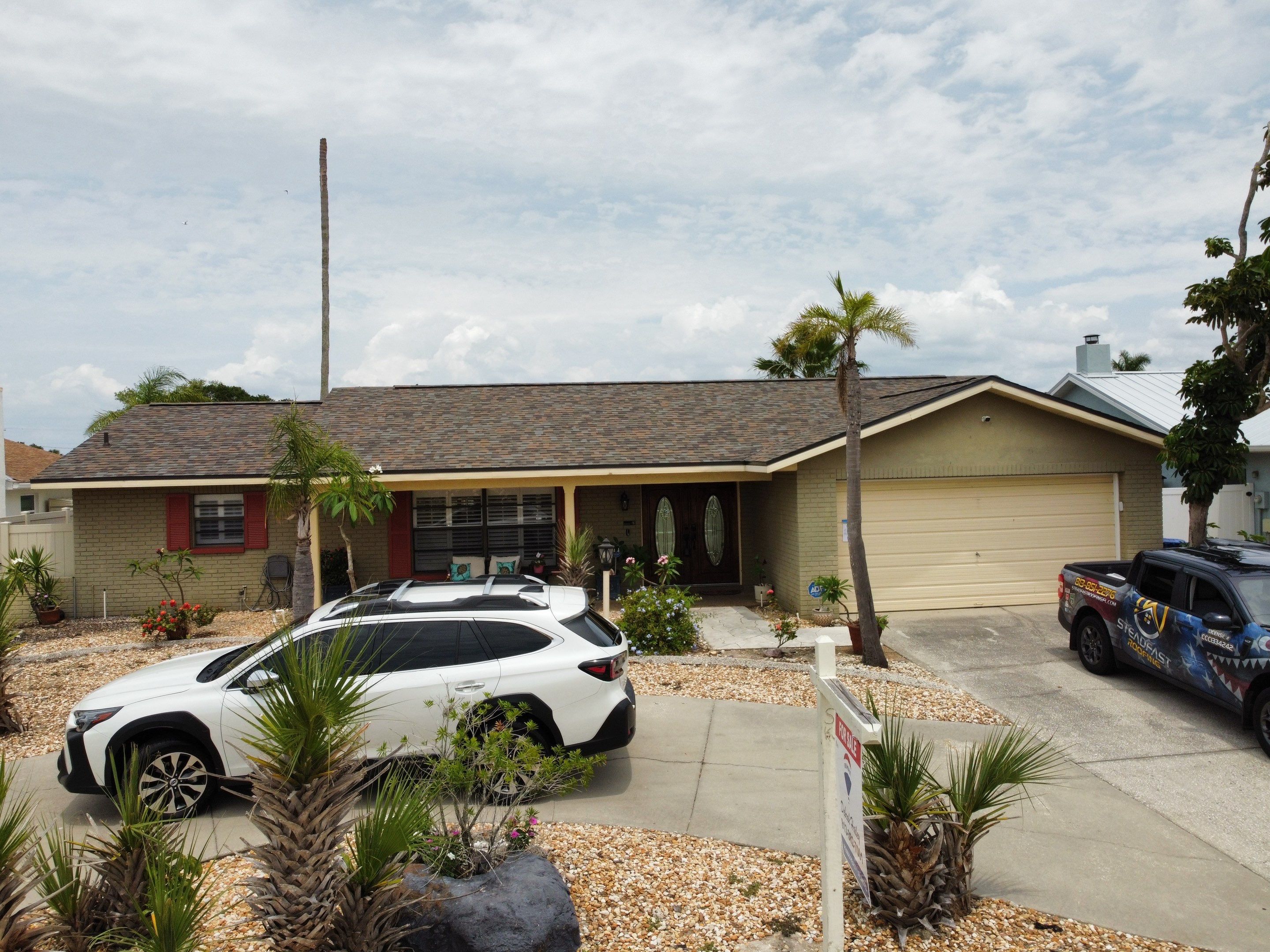 Roof Replacement in Apollo Beach, FL. by Steadfast Roofing