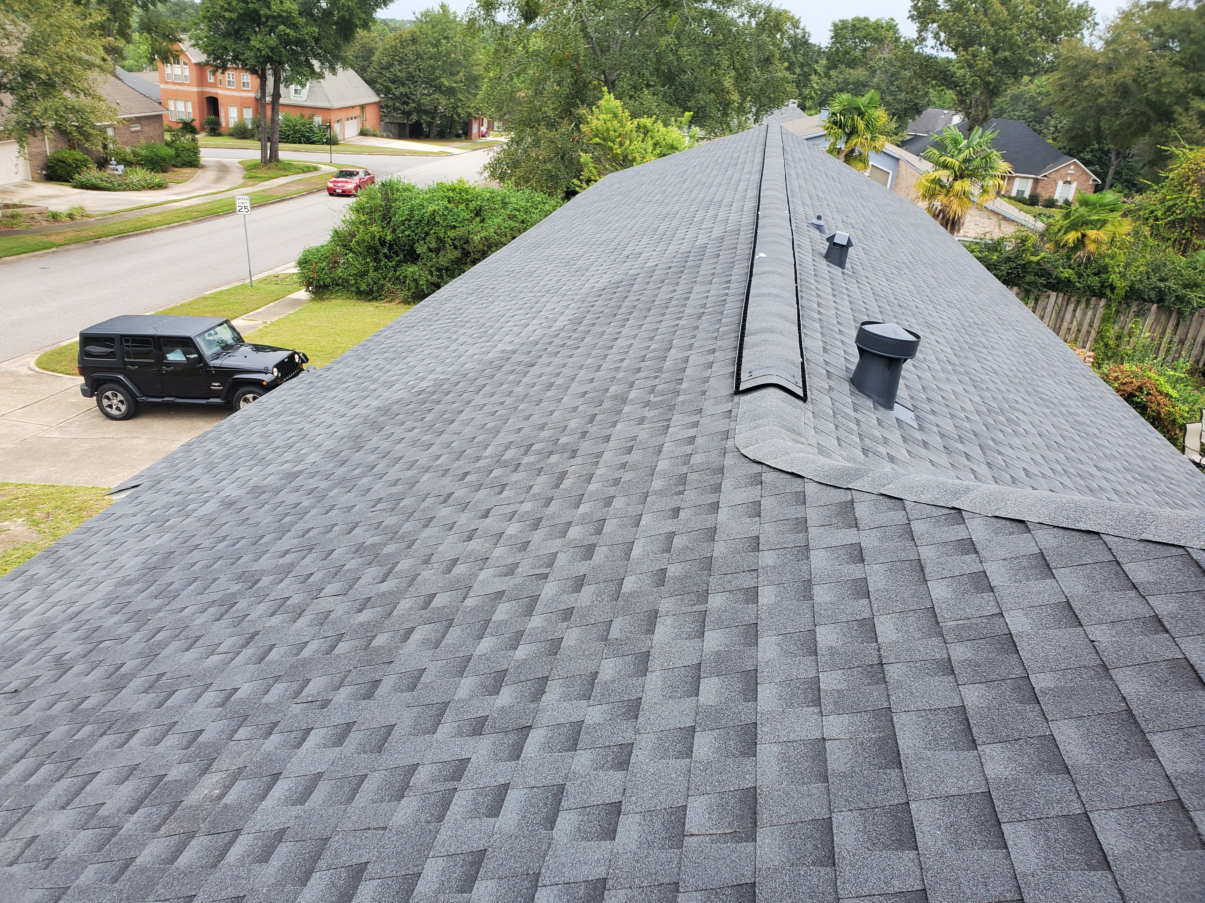 Residential Roofing Installation using Roof Replacement by American Roofing & Construction LLC