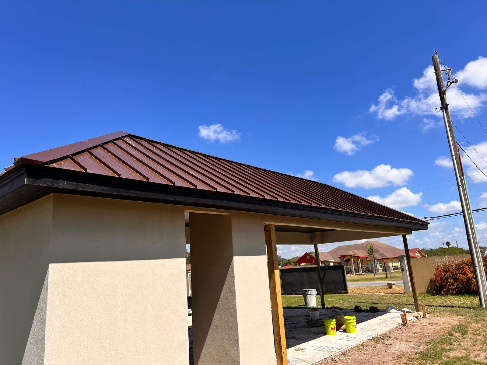 Project in Edinburg by Marva Roofing