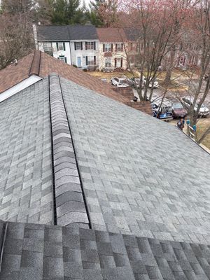Residential Roofing Installation using TAMKO TITAN - THUNDERSTORM GRAY