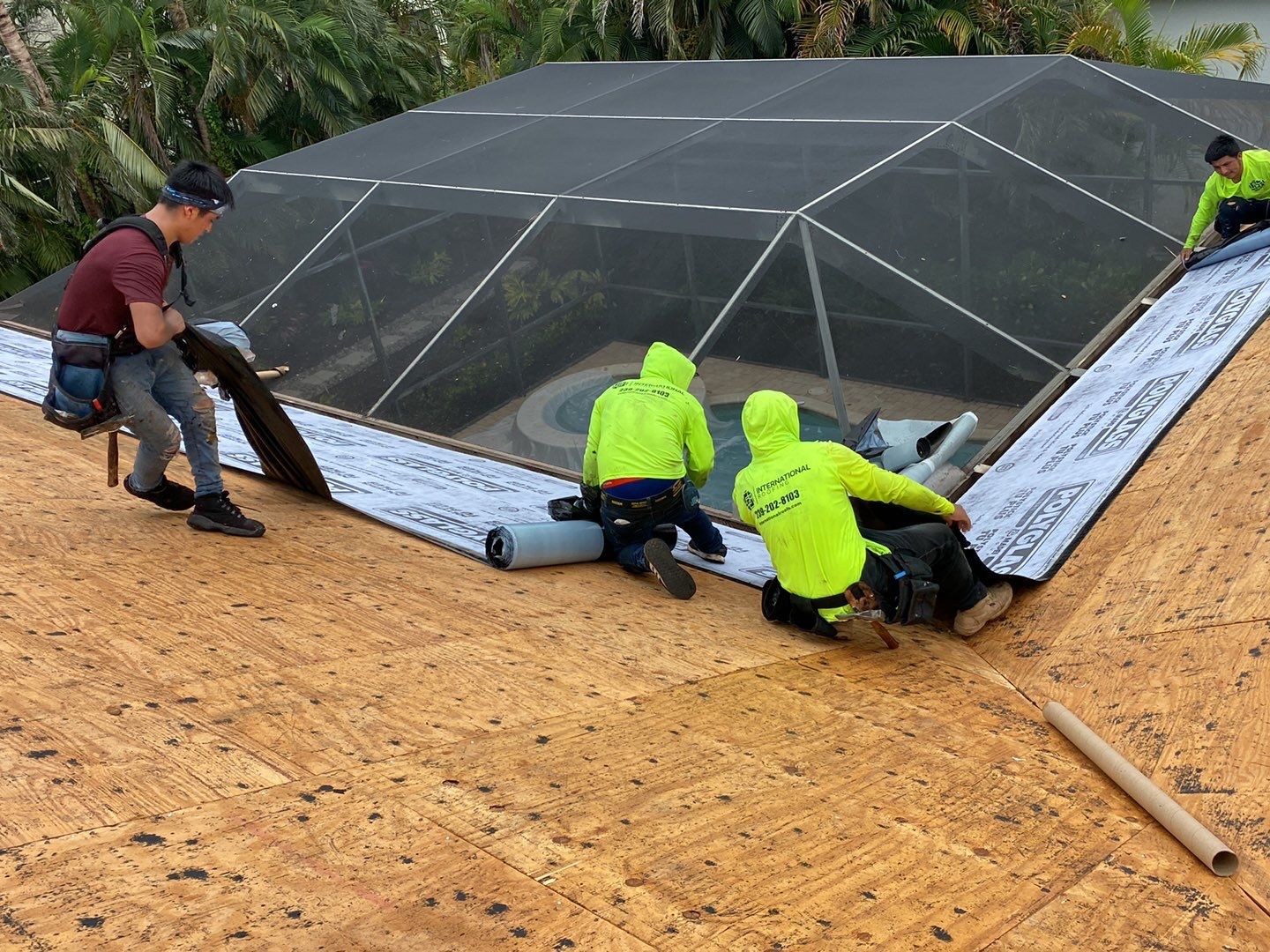 Residential Roofing Installation using Concrete Tile in West Bay Country Club by International Roofing