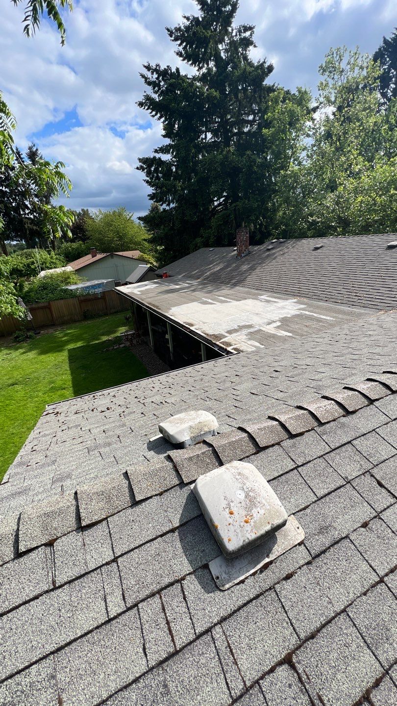 Residential Roofing Installation using IKO Dynasty (Color: Granite Black) by Orezona Building & Roofing Company, Inc.