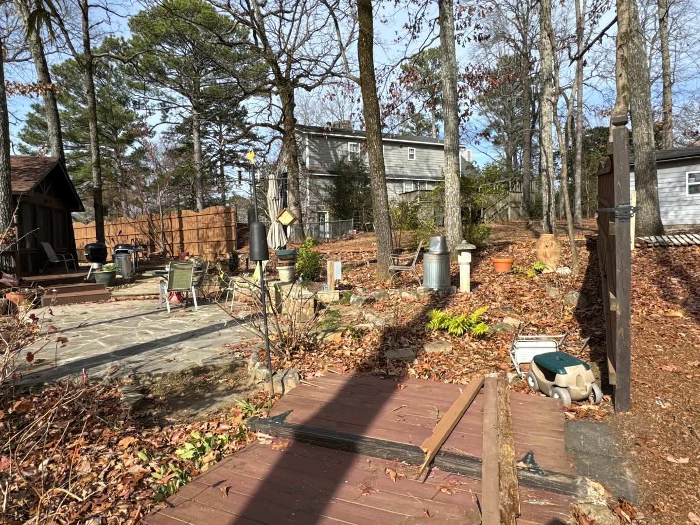 Wendover Drive - Fence by Pillar and Pine