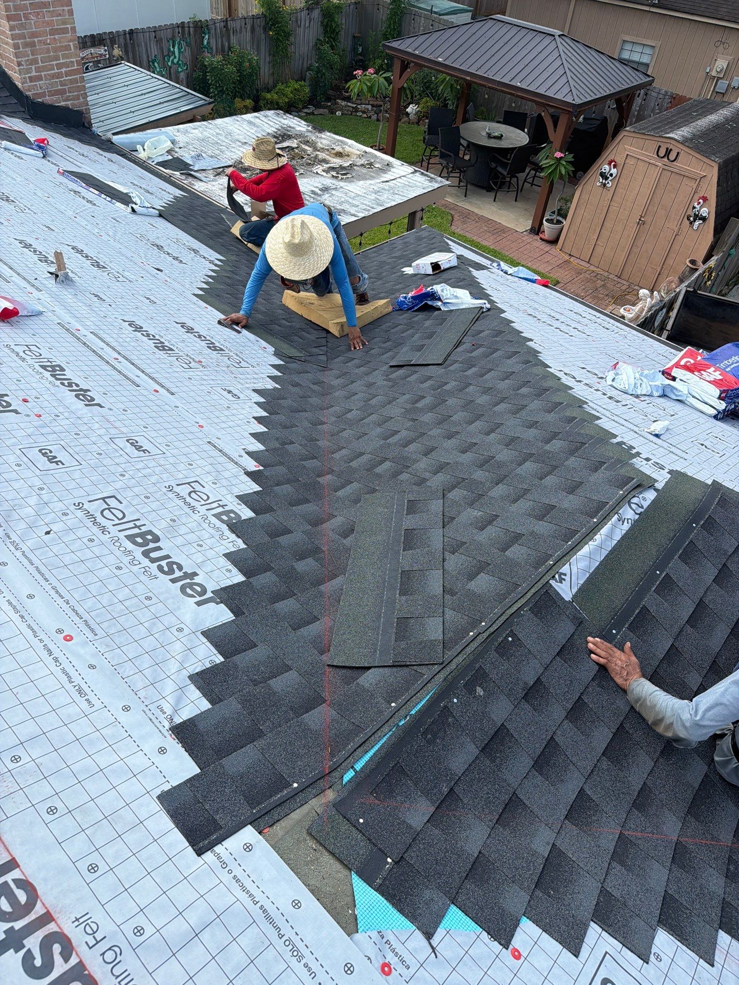 Project in Sugar Land by Good Vibes Roofing