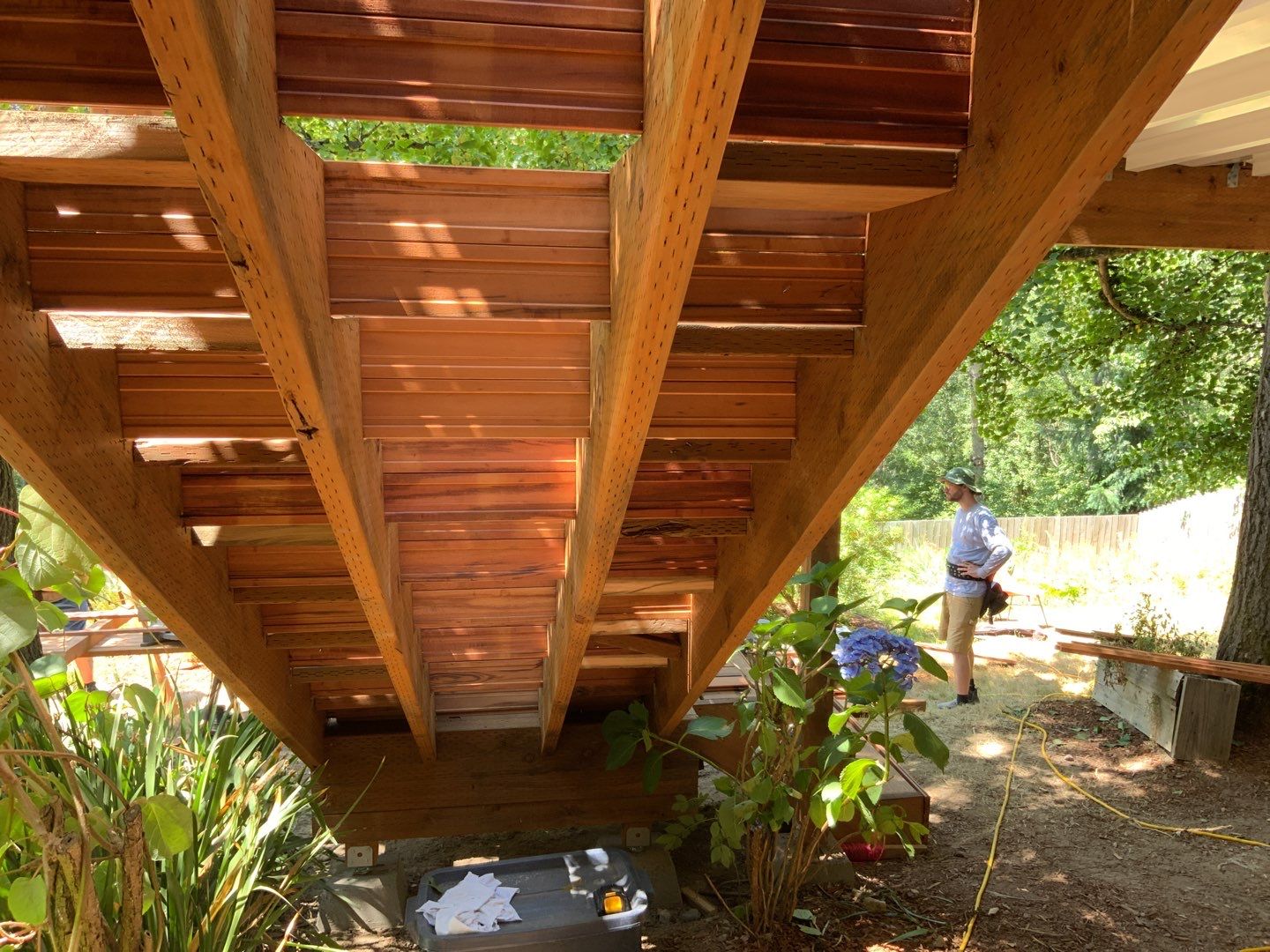 Tigerwood Masterpiece by Alki deck builders 