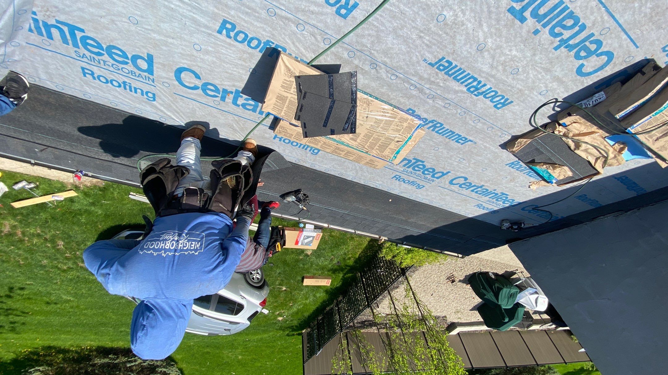 Roof Replacement using CertainTeed Landmark by 180 Contractors