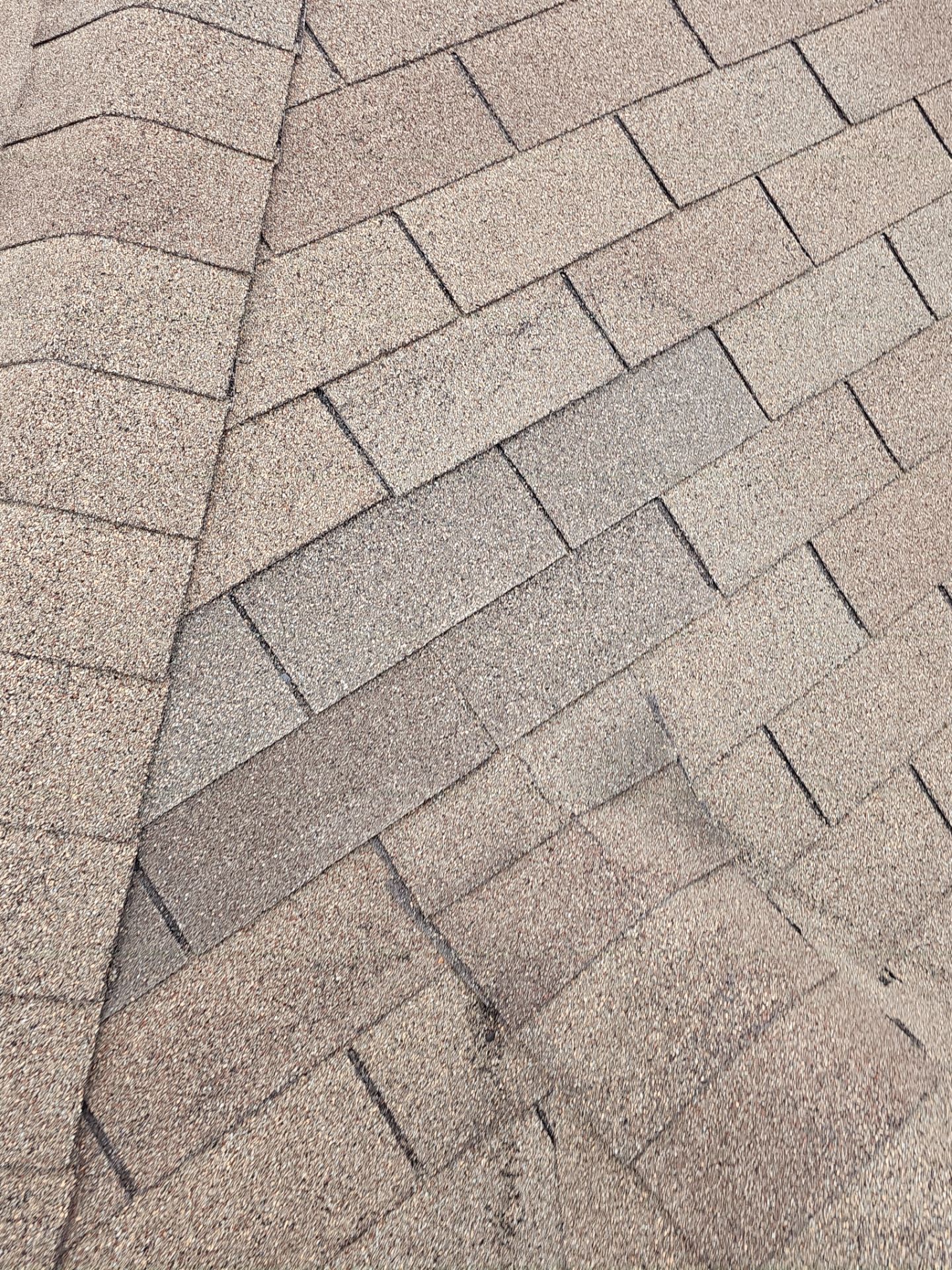 Hail Damage using Owen's Corning Duration (Lifetime) Shingles by Roof Repair Company