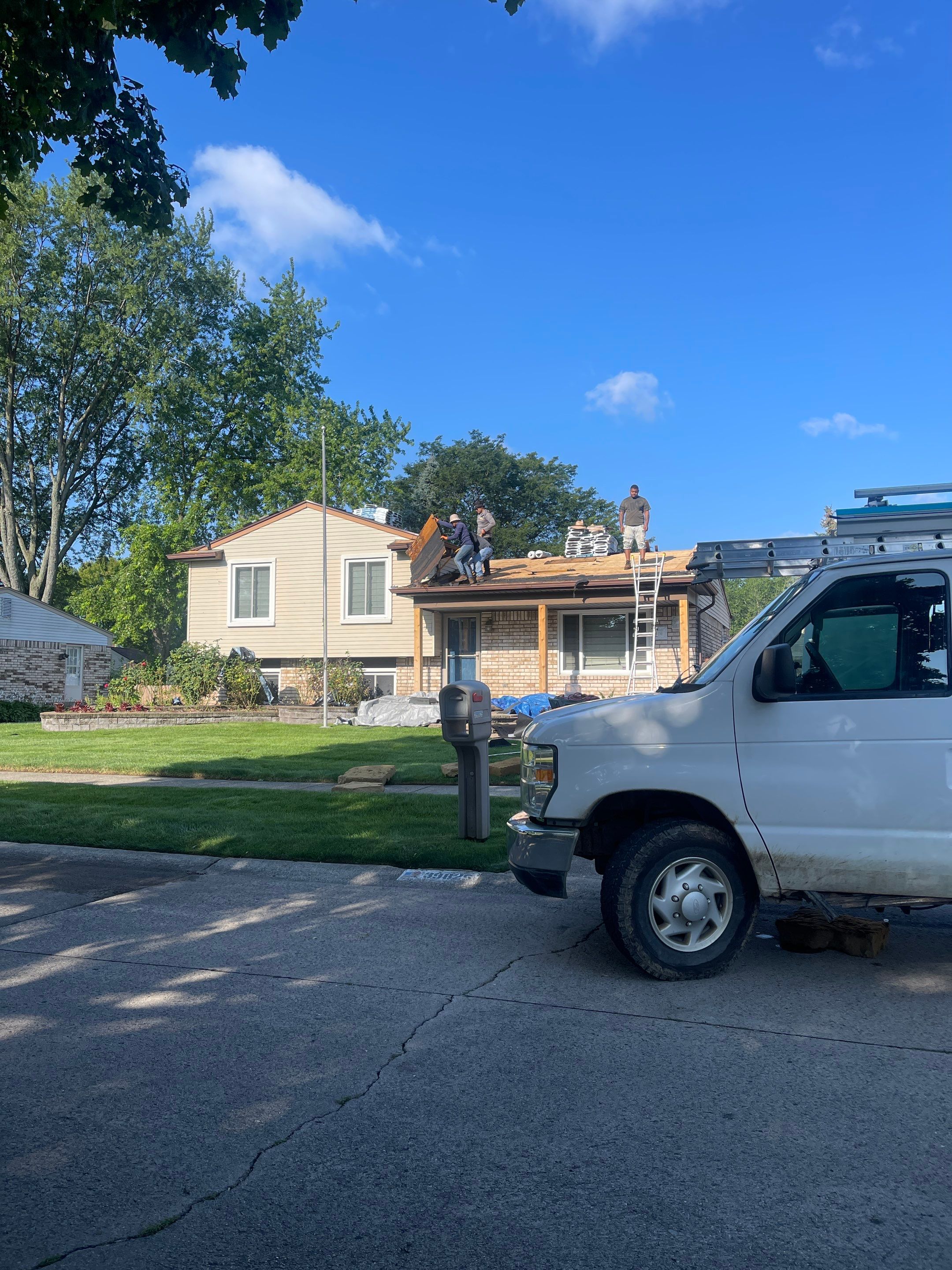 Residential Roofing Installation using IKO DYNASTY - Granite Black by JNR Roofing LLC