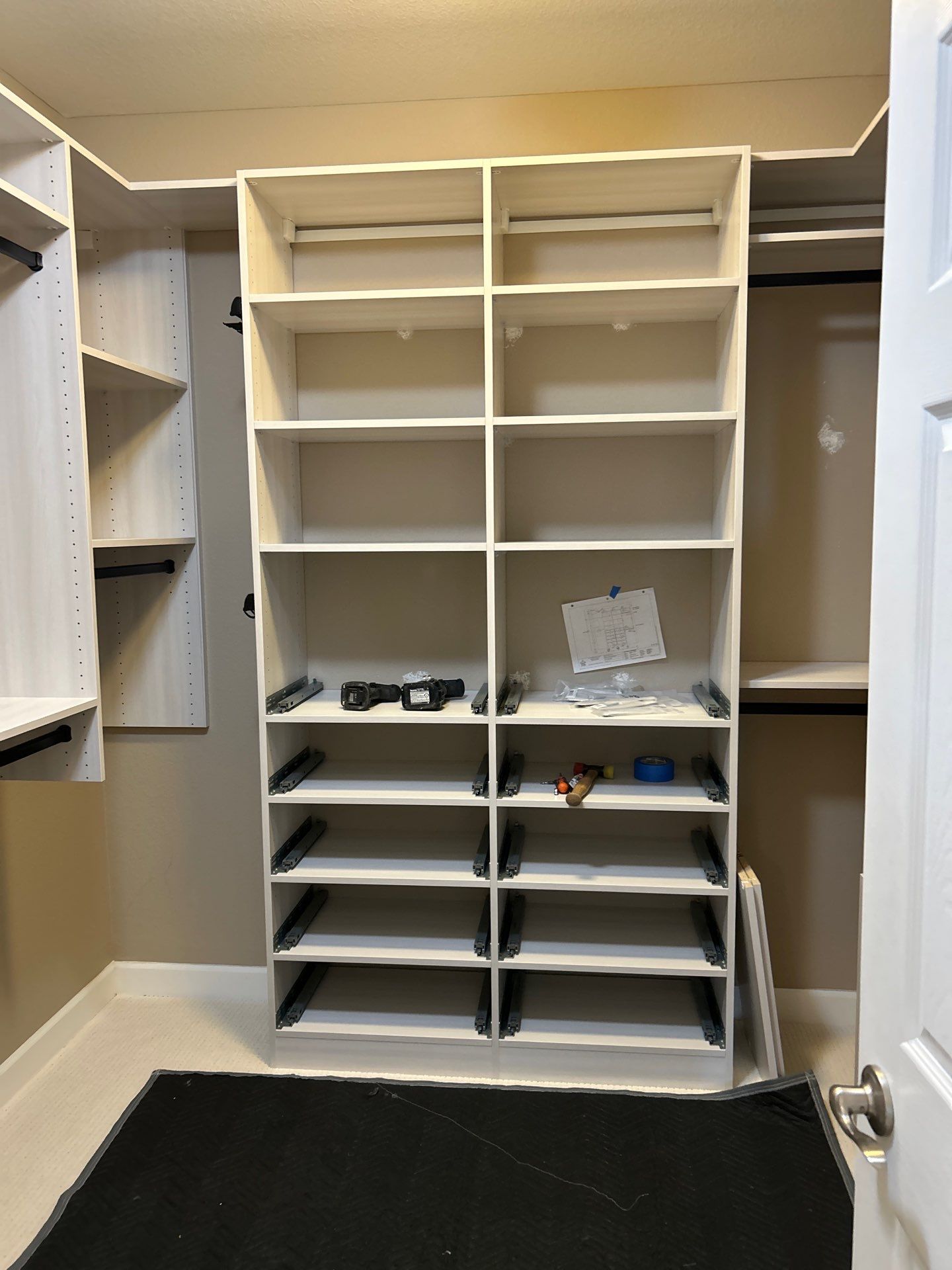 Multiple Closet Installations in Longmont by Concept 32, Inc.