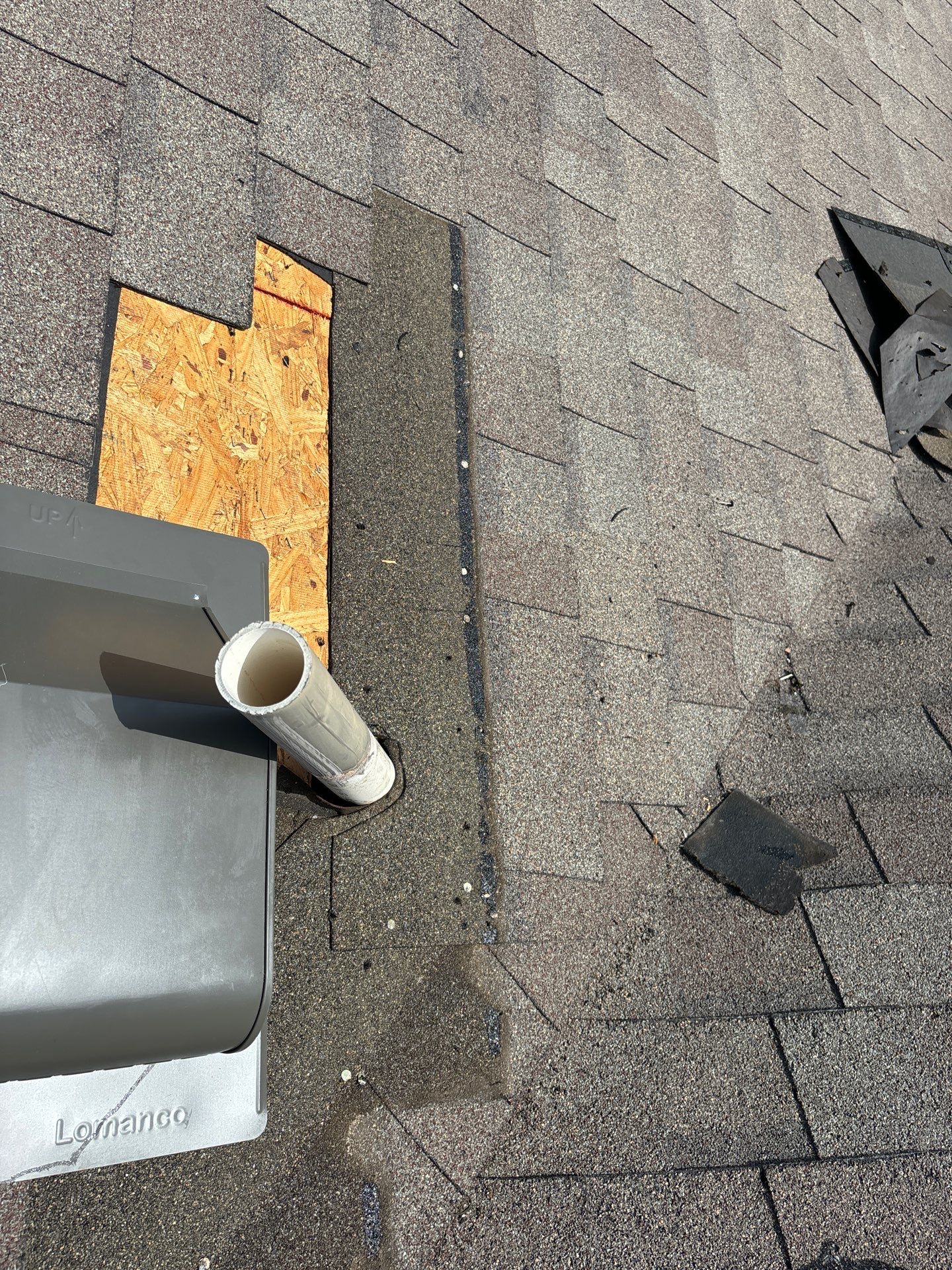 Residential Roofing Installation using Owen's Corning Duration (Lifetime) Shingles by Roof Repair Company