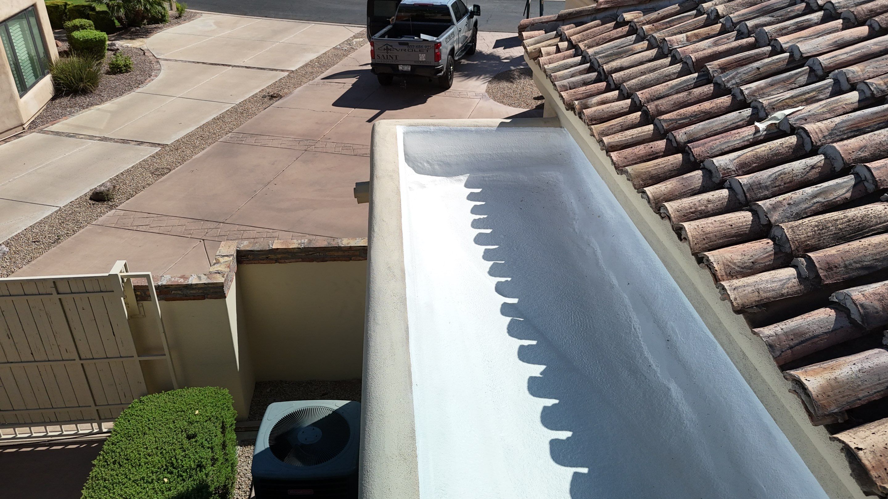 Project in Chandler, AZ by Saint Roofing