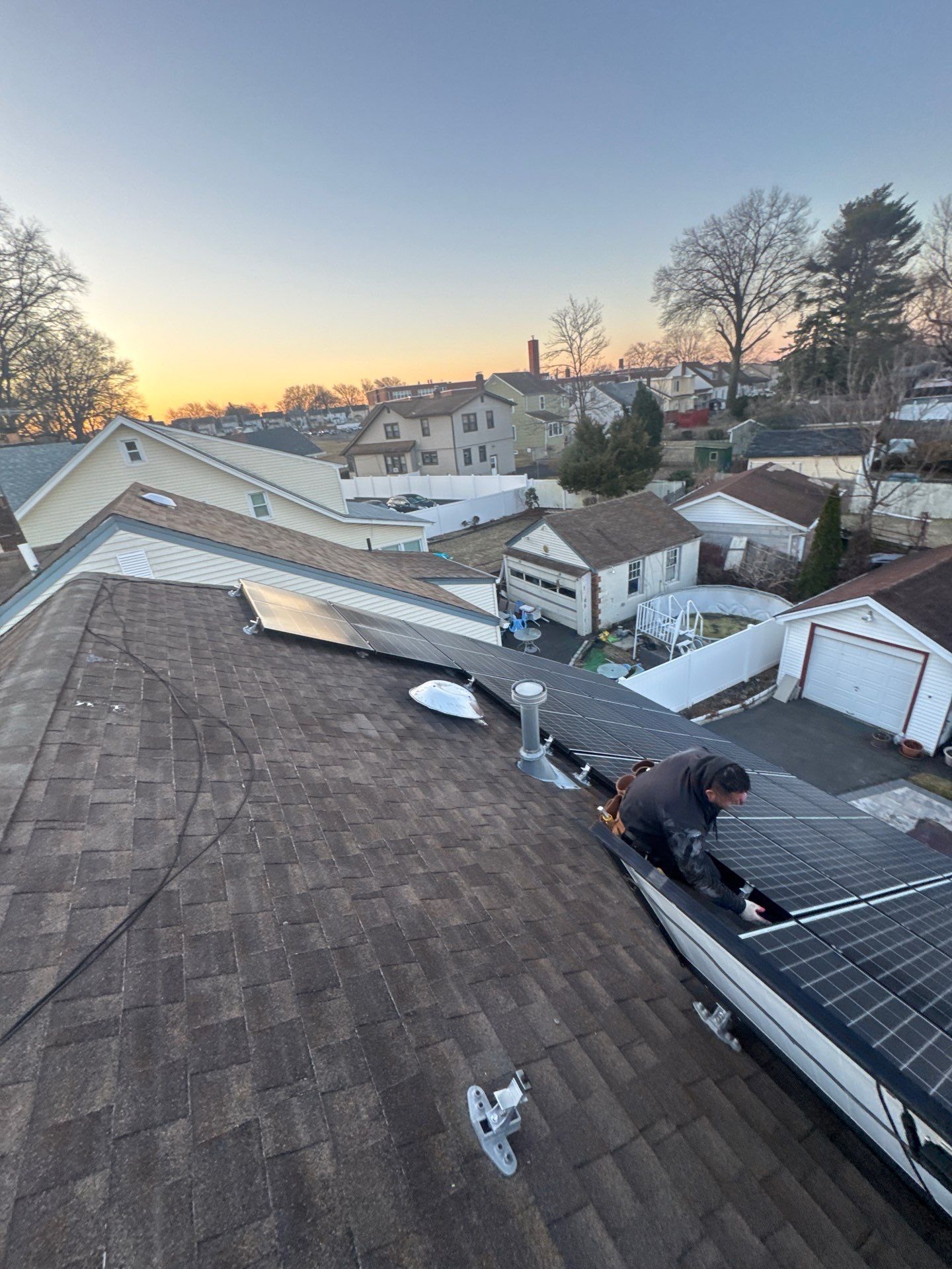 Burnt Sienna Shingles by Reimagine Roofing
