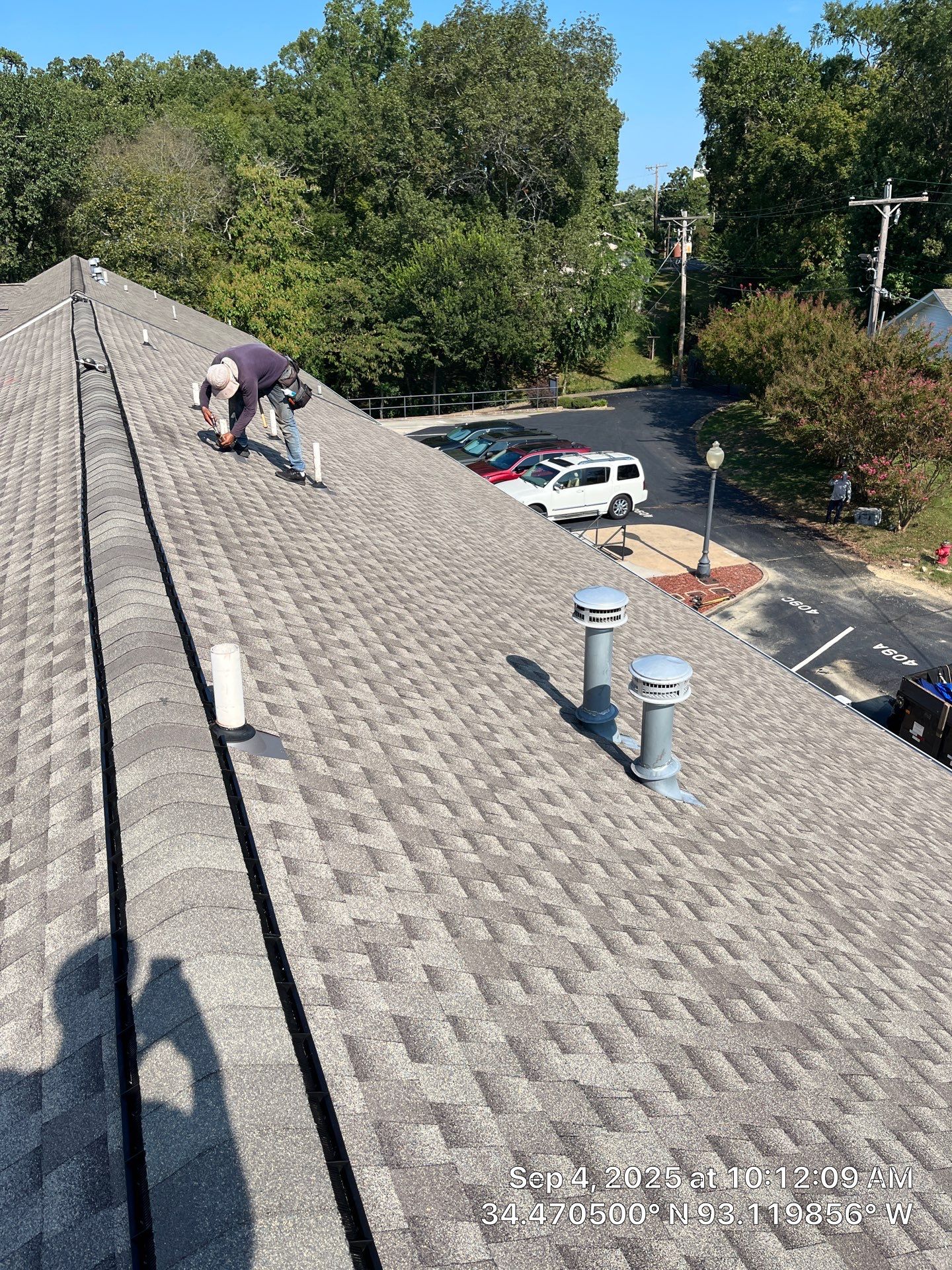 Multi-Unit Architectural Shingle Roof Replacement in Hot Springs Arkansas by Temple Roofing and Exteriors