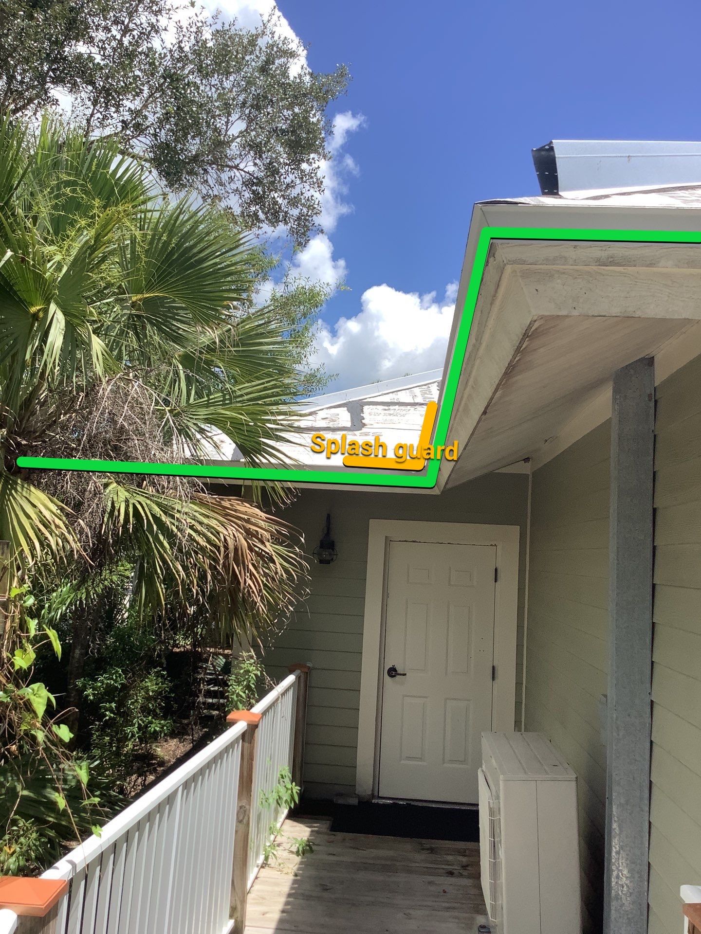 7-Inch Smooth Box Seamless Gutters using smooth box gutters in Fort Myers FL by Gutter Professors