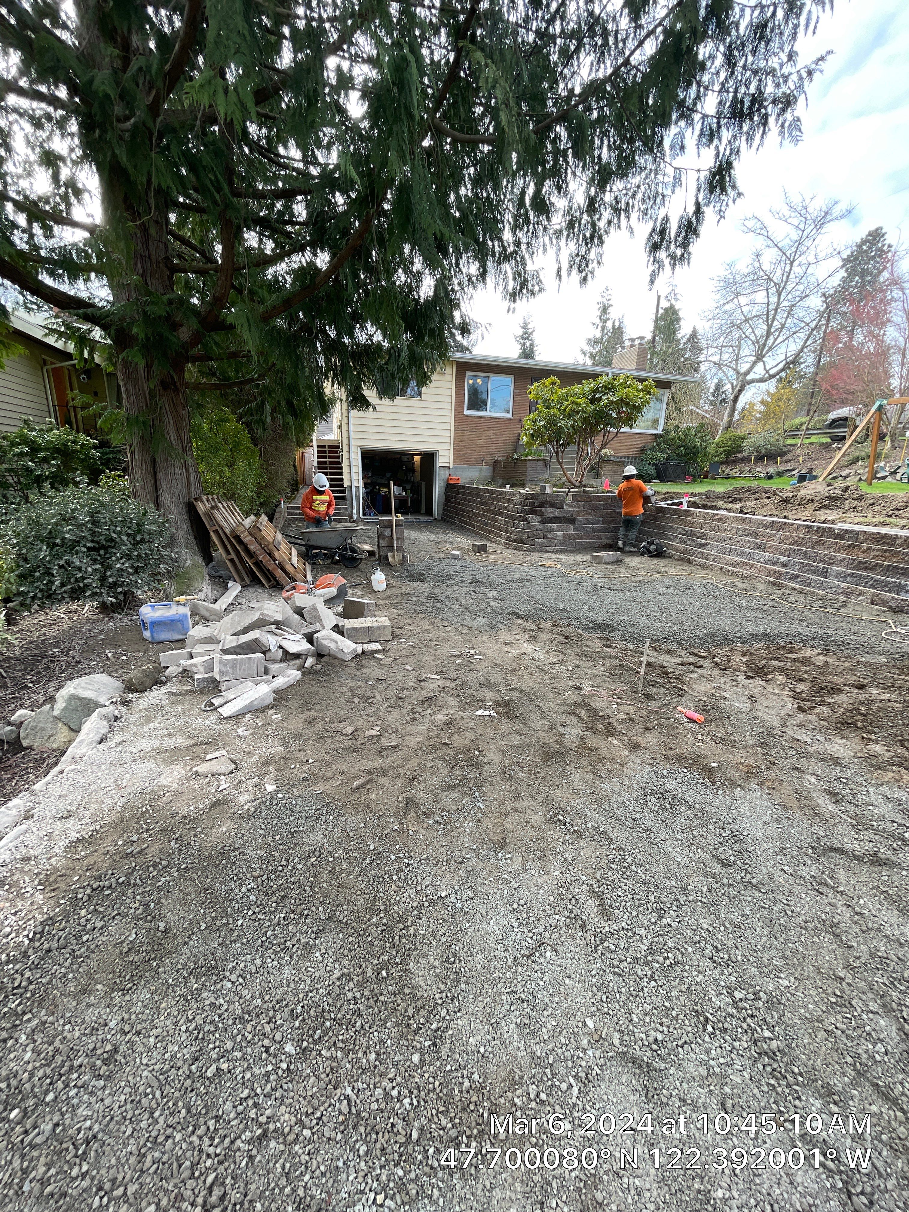 Lorra | Asphalt Driveway Repair & Retaining Wall by Jireh Asphalt & Concrete Inc 