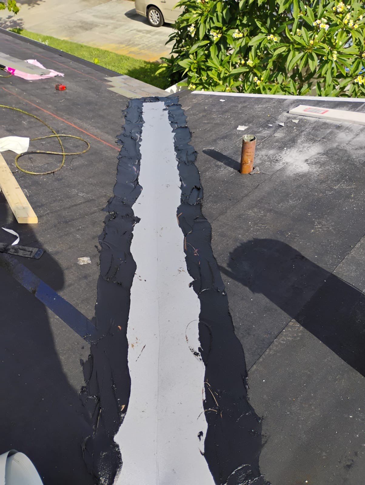 Project in St. Petersburg 33710 by Mitchell Roofing Company LLC 