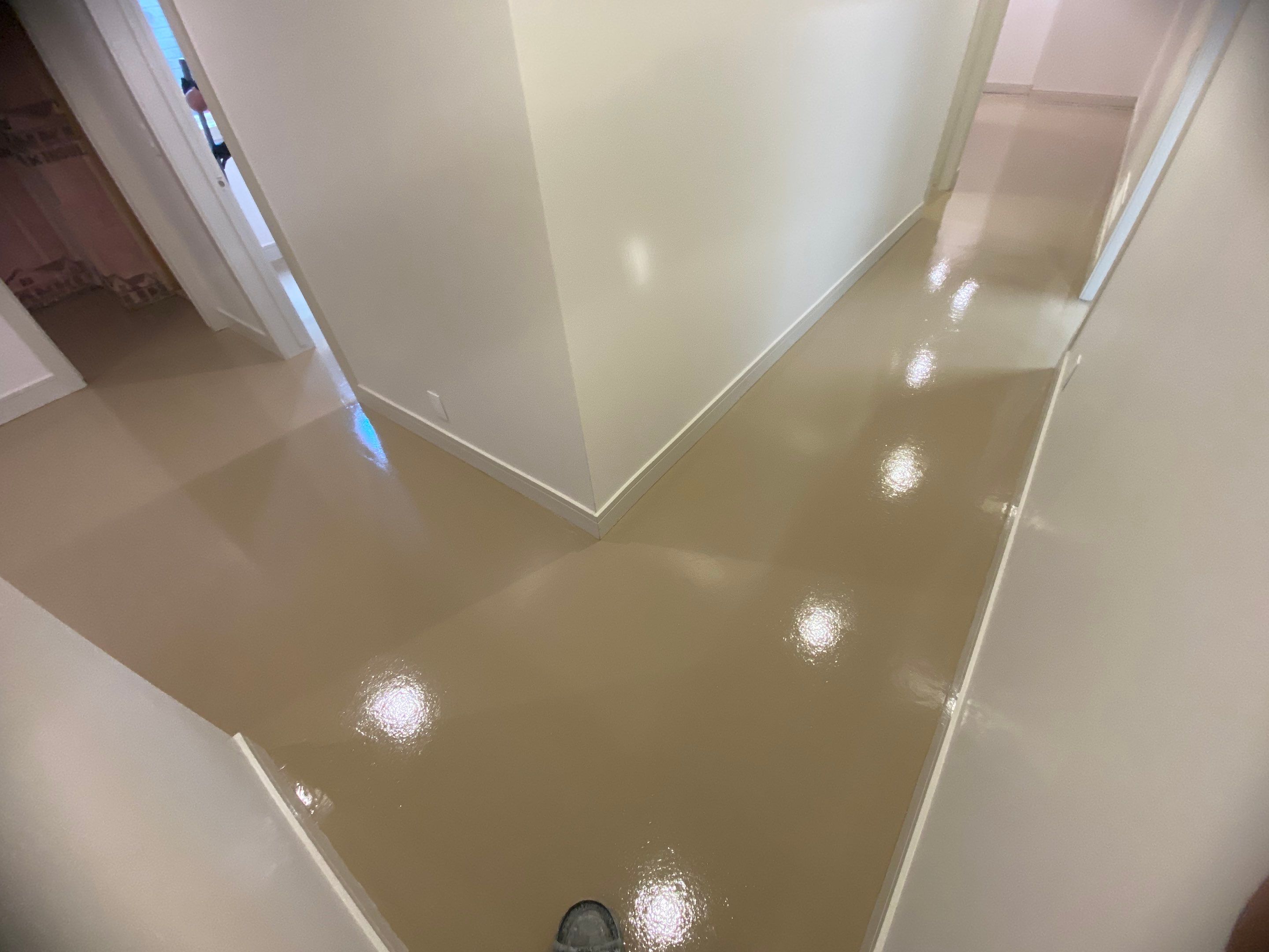 Solid Color  Tan by Granite Garage Floors