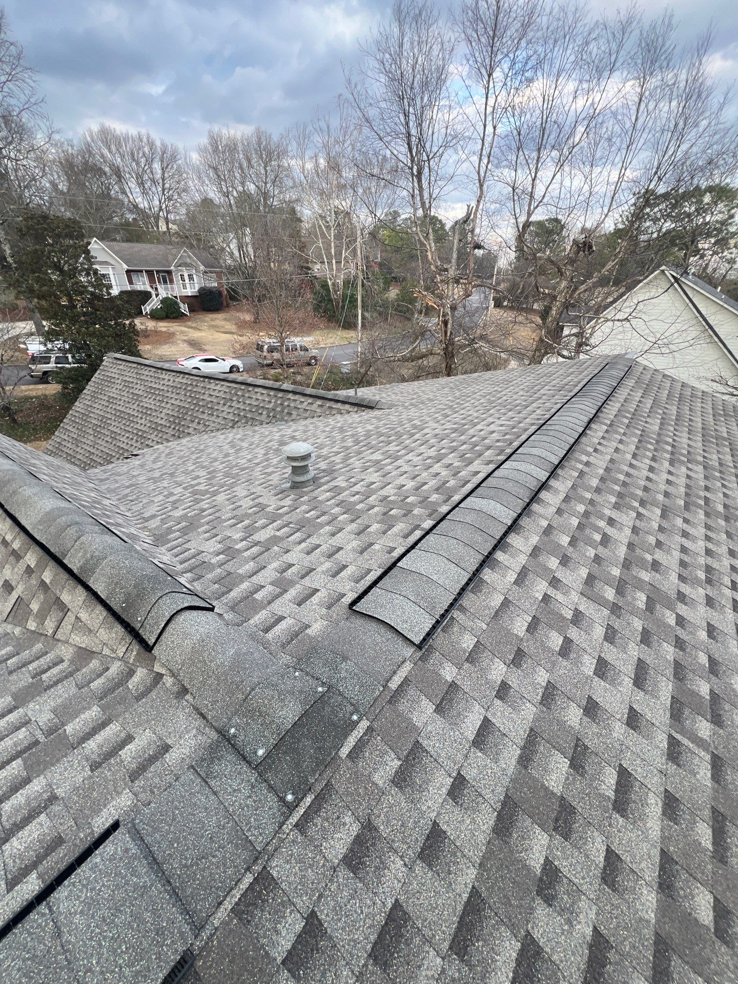Residential Roofing Installation in Birmingham (Weathered Wood) by The Roofing Dudes