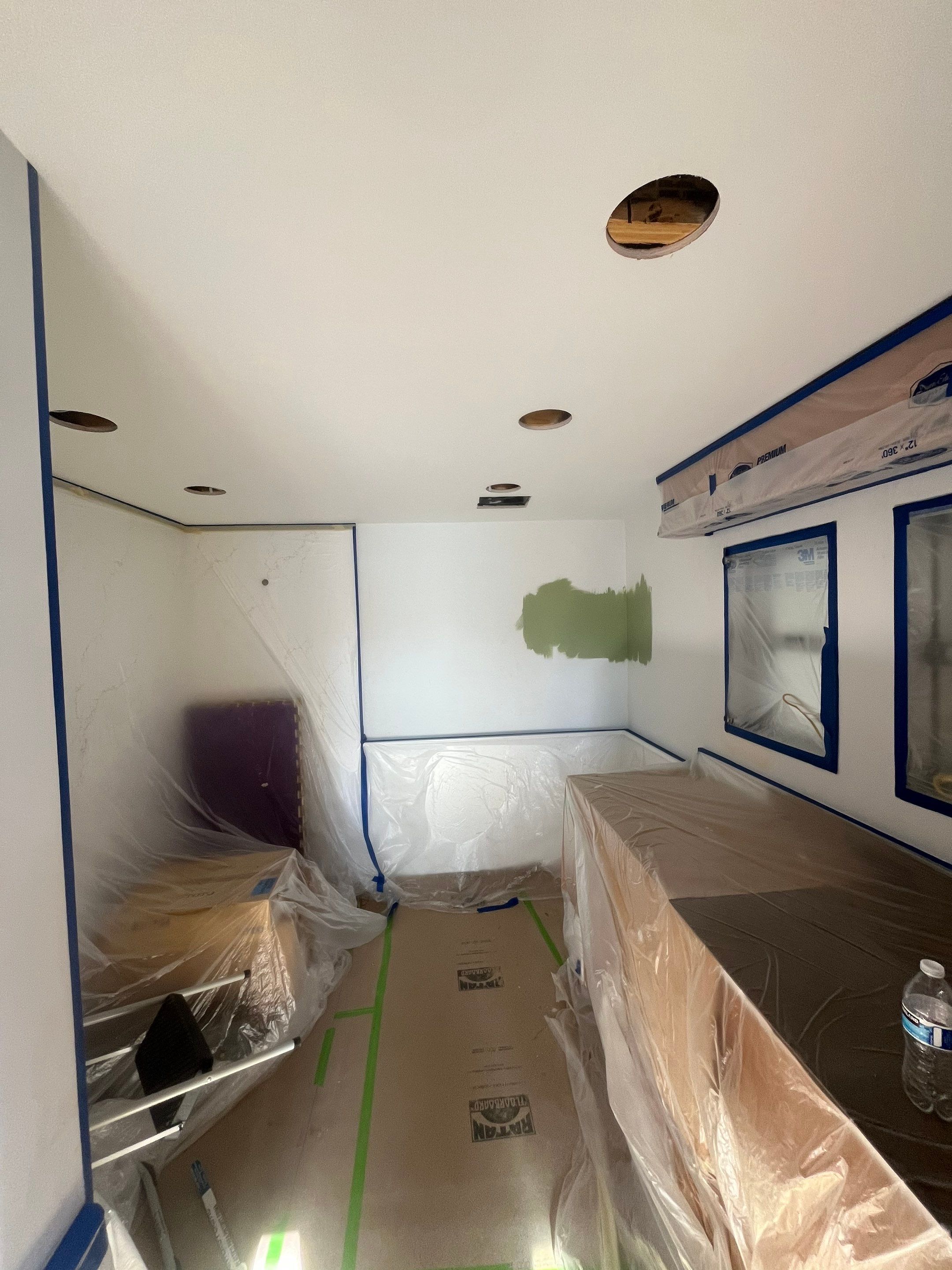 Custom interior painting and decorating by Herrera’s Bay Area Painting inc.