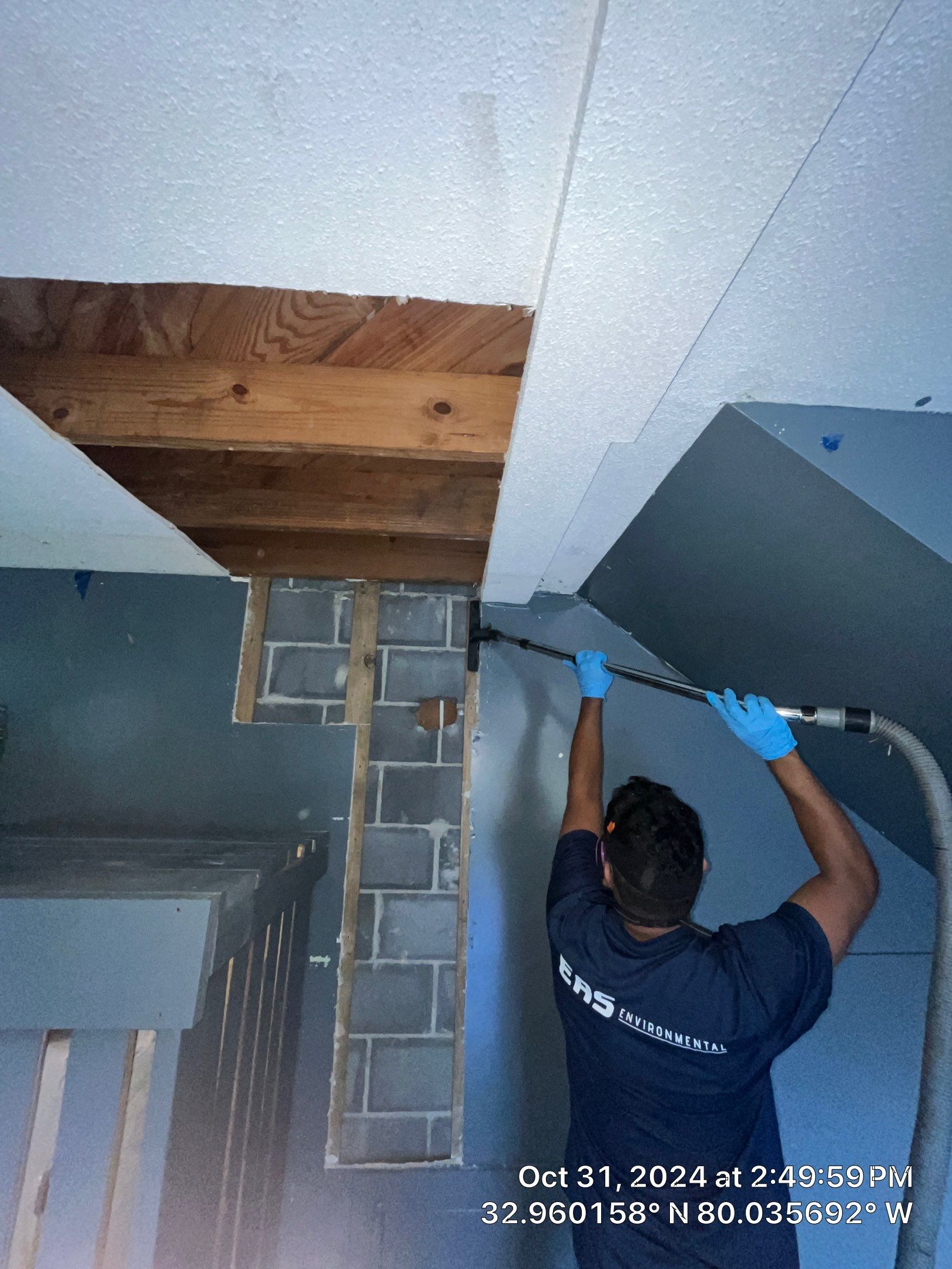 Residential Abatement plus Mold Remediation by EAS Environmental, LLC.