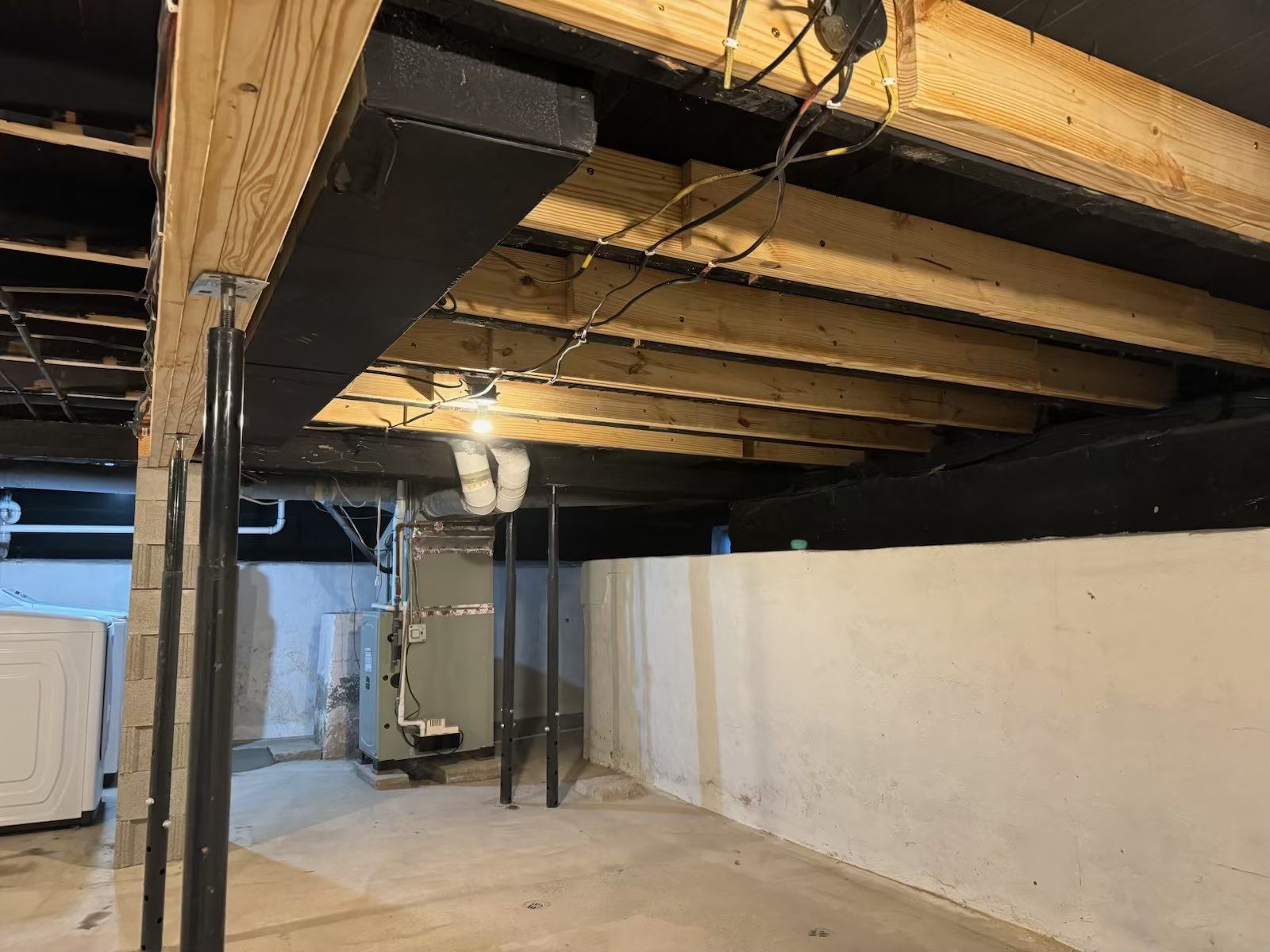 Basement Structural Carpentry by Toledo Basement Repair