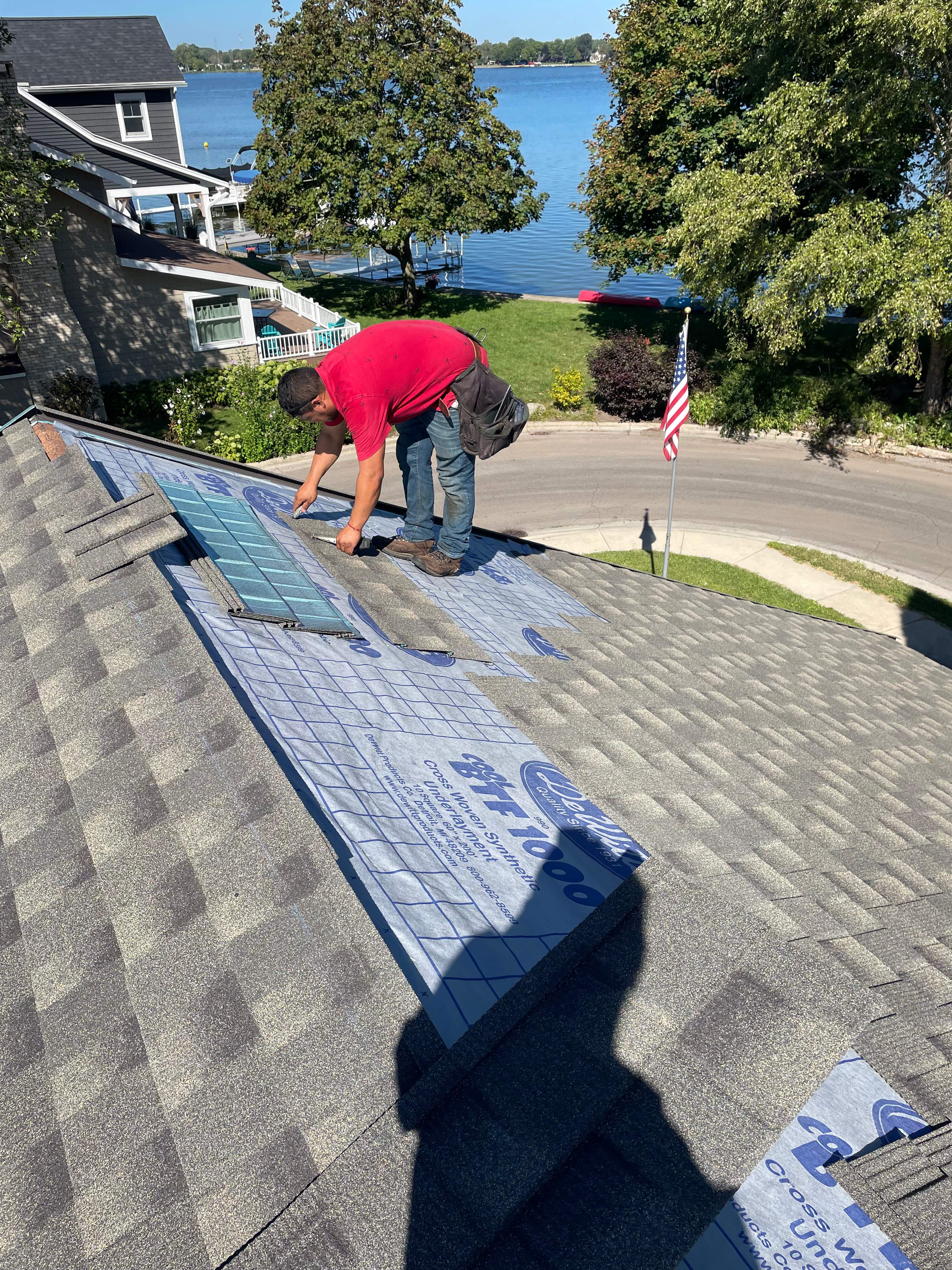 Stone Coated Metal Shingle Roof on Winona Lake in Warsaw, Indiana by 4Ever Metal Roofing