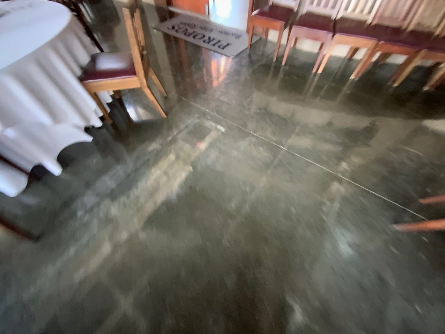 Commercial Floor using Silver Creek by Select Painting, Coatings & Garage Cabinets