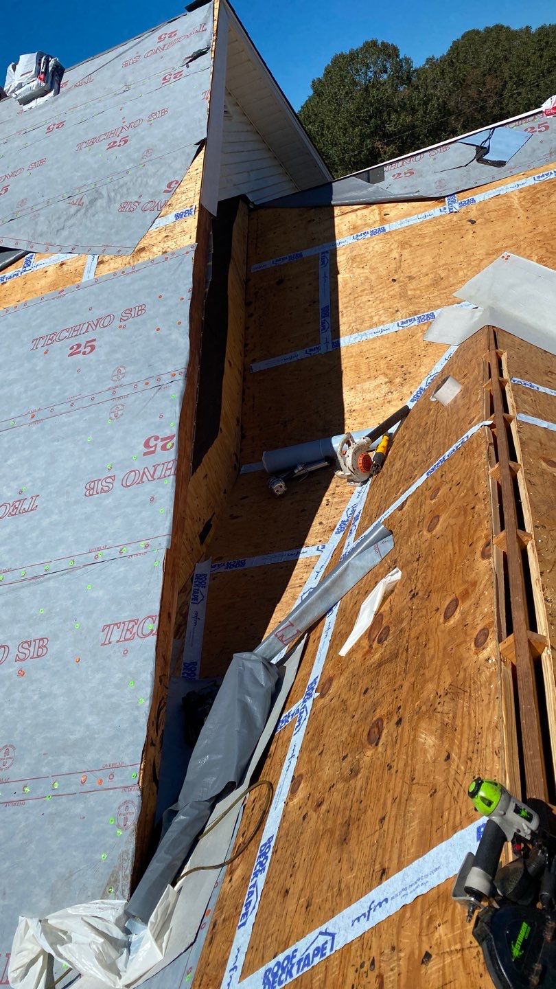 Residential Roofing Installation using Roof Replacement by American Roofing & Construction LLC