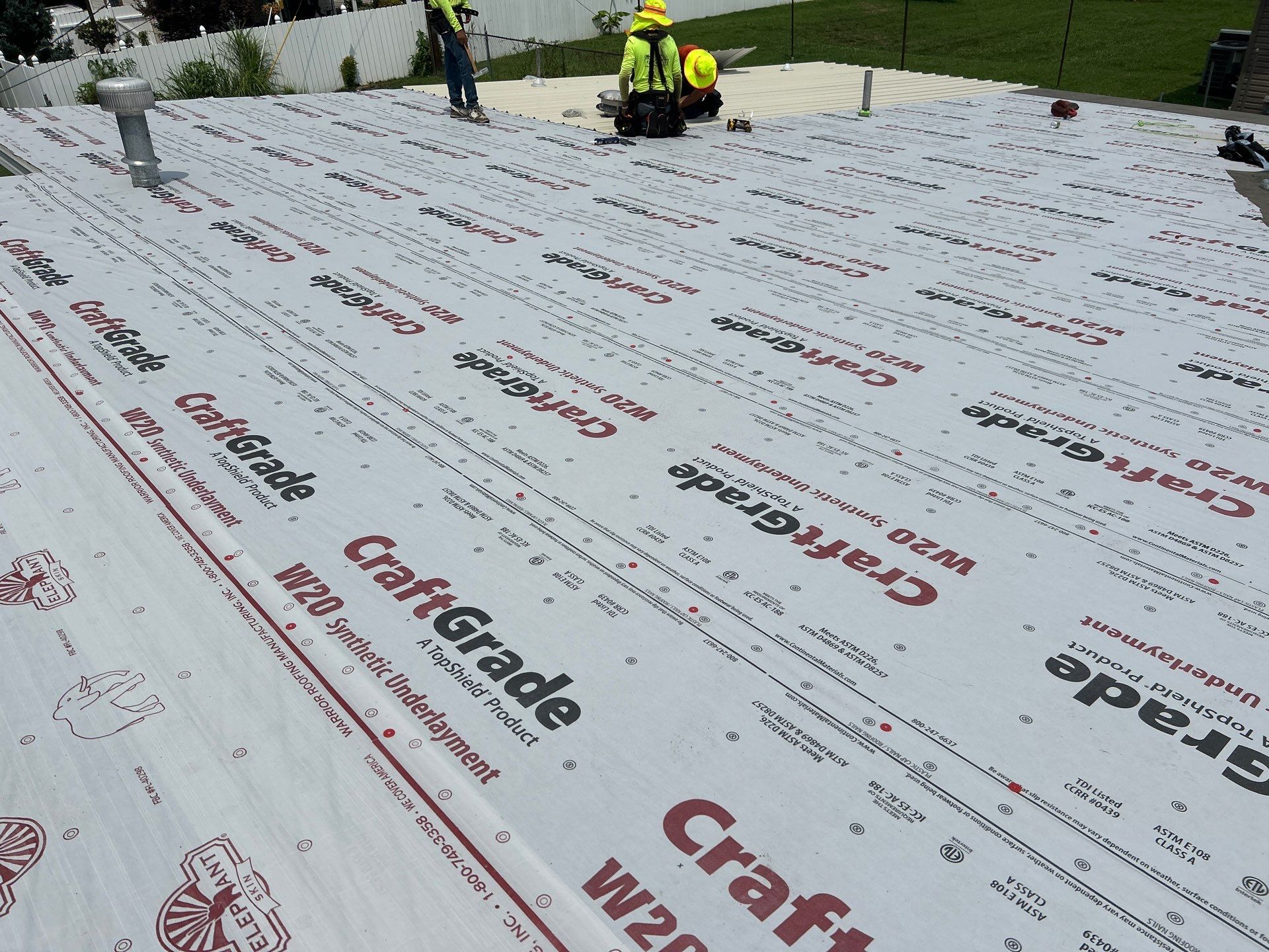 Residential Roofing Installation using Metal by Mr. Roofer