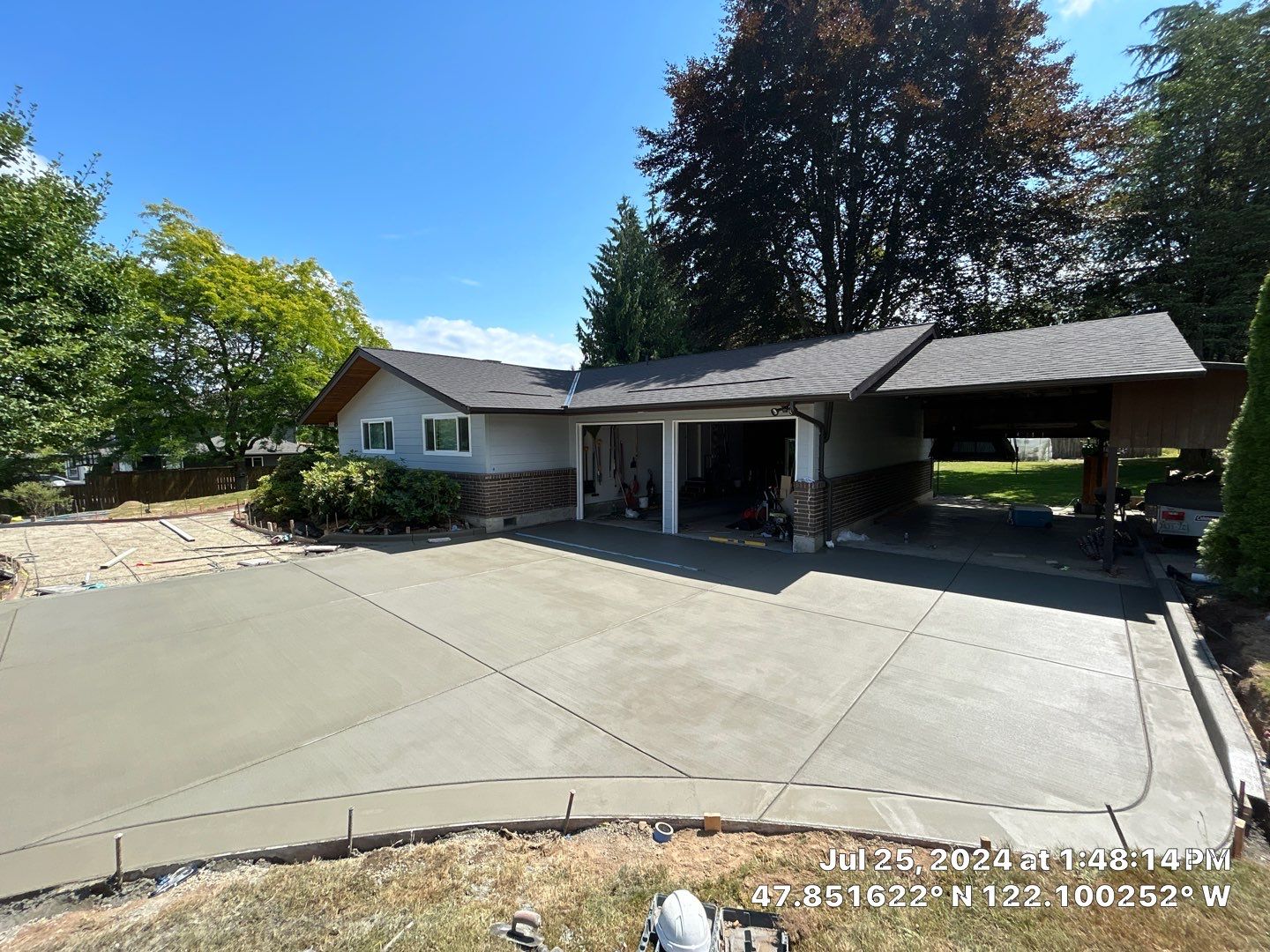 Rodd | Concrete Driveway Extentension by Jireh Asphalt & Concrete Inc 