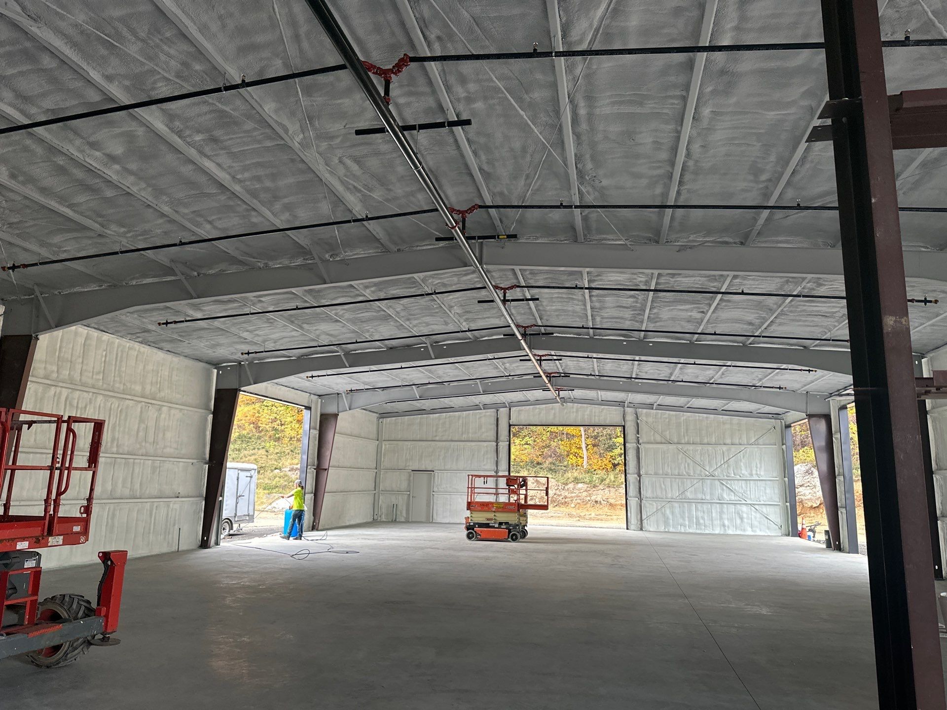 Commercial Building using Closed Cell Spray Foam by NYS Foam & Energy