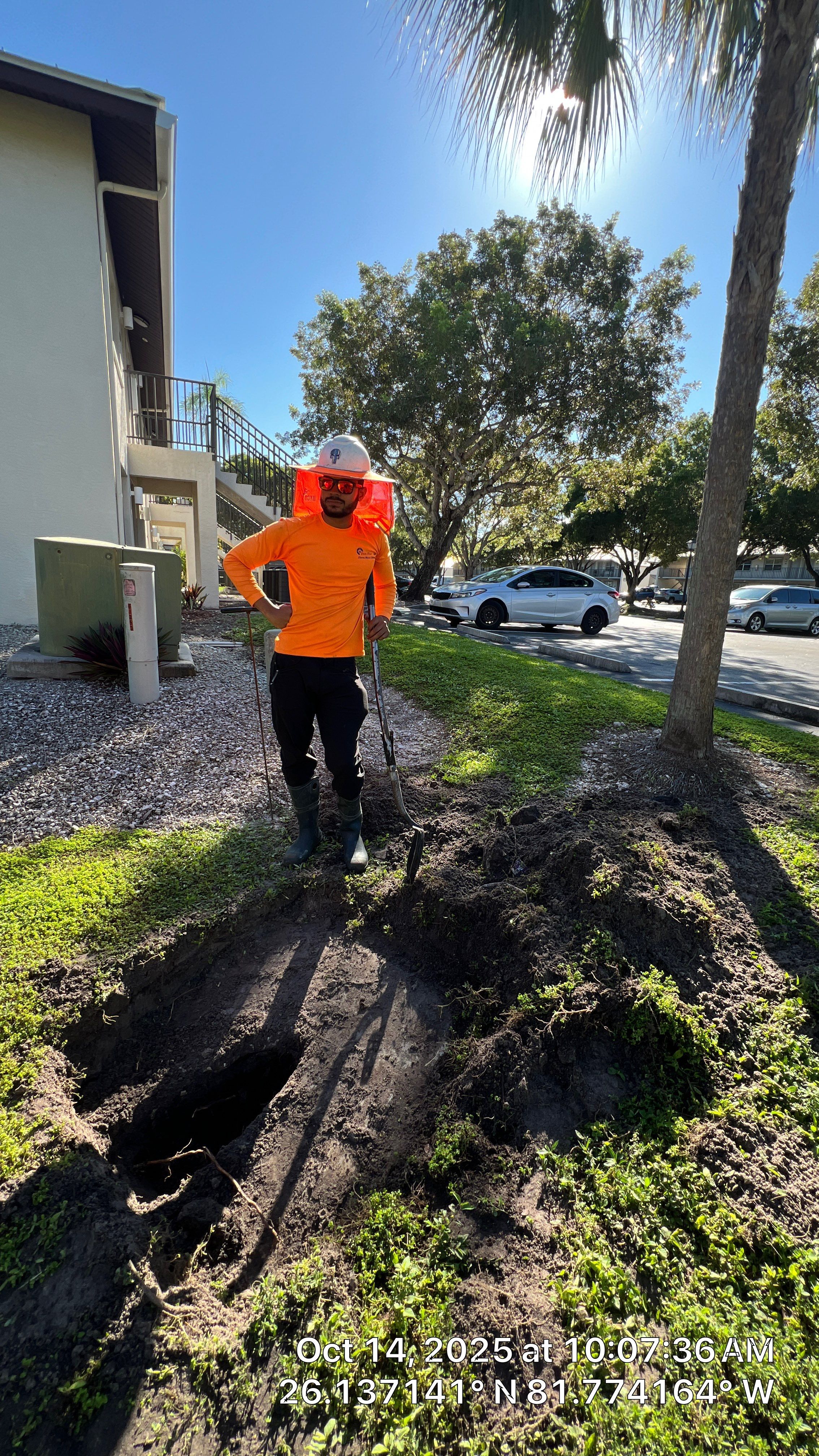 Naples Apartment Complex Culvert Cleaning by APS Power & Water