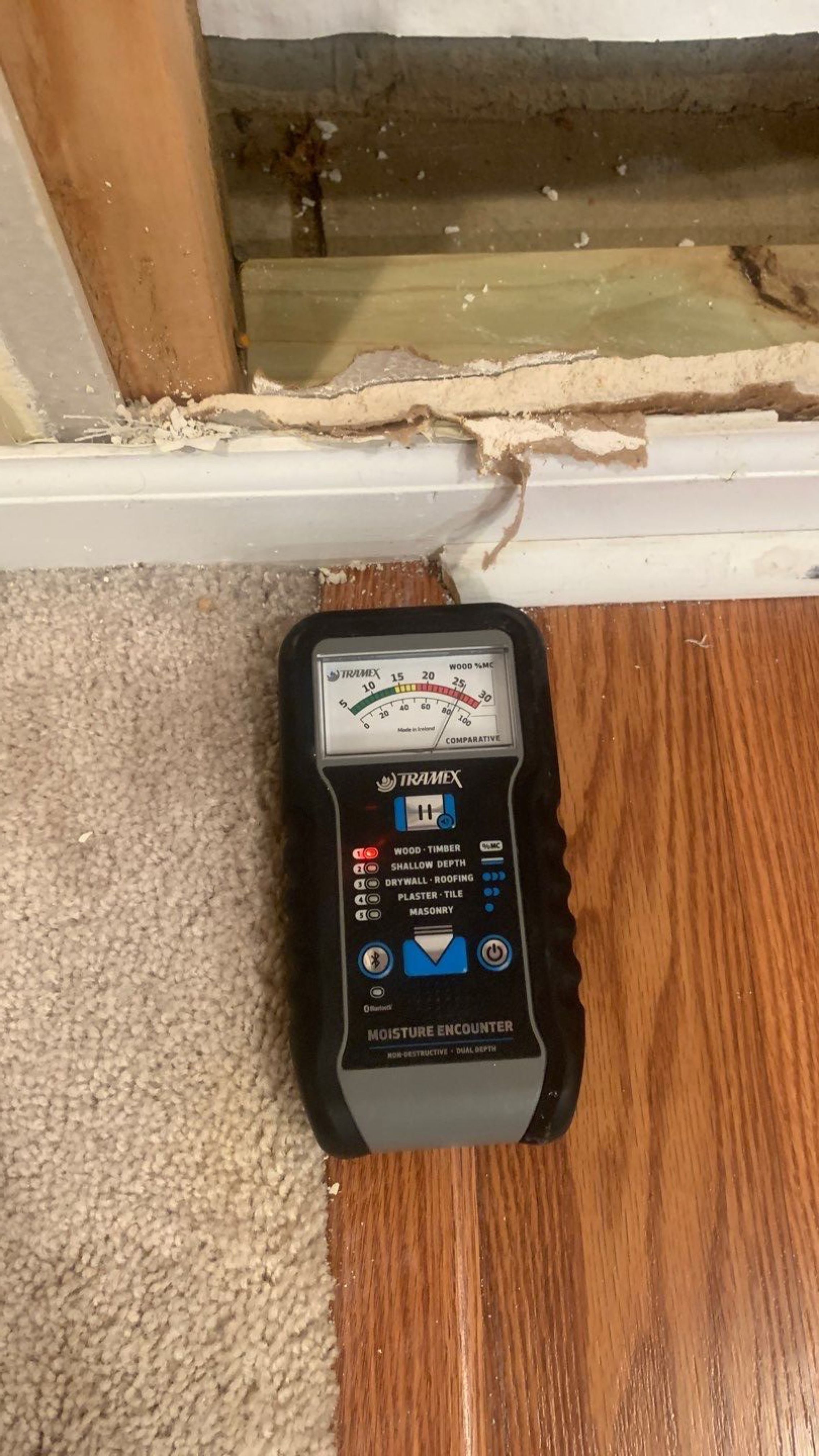 Overhead Drain Pipe Leak in Basement by Chicagoland Water Medics