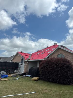 Cleburne Storm Restoration In time for Closing.