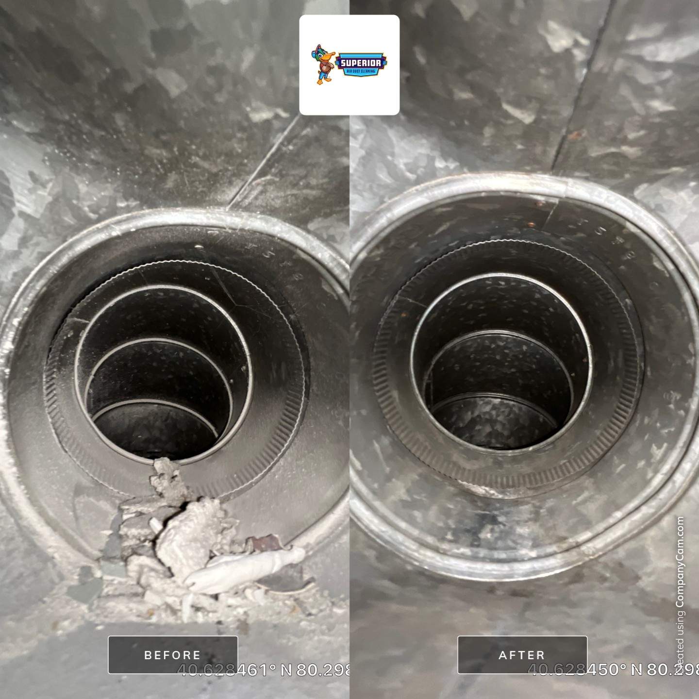 Air Duct Cleaning With a Vacuum Truck in Aliquippa, PA by Superior Air Duct Cleaning