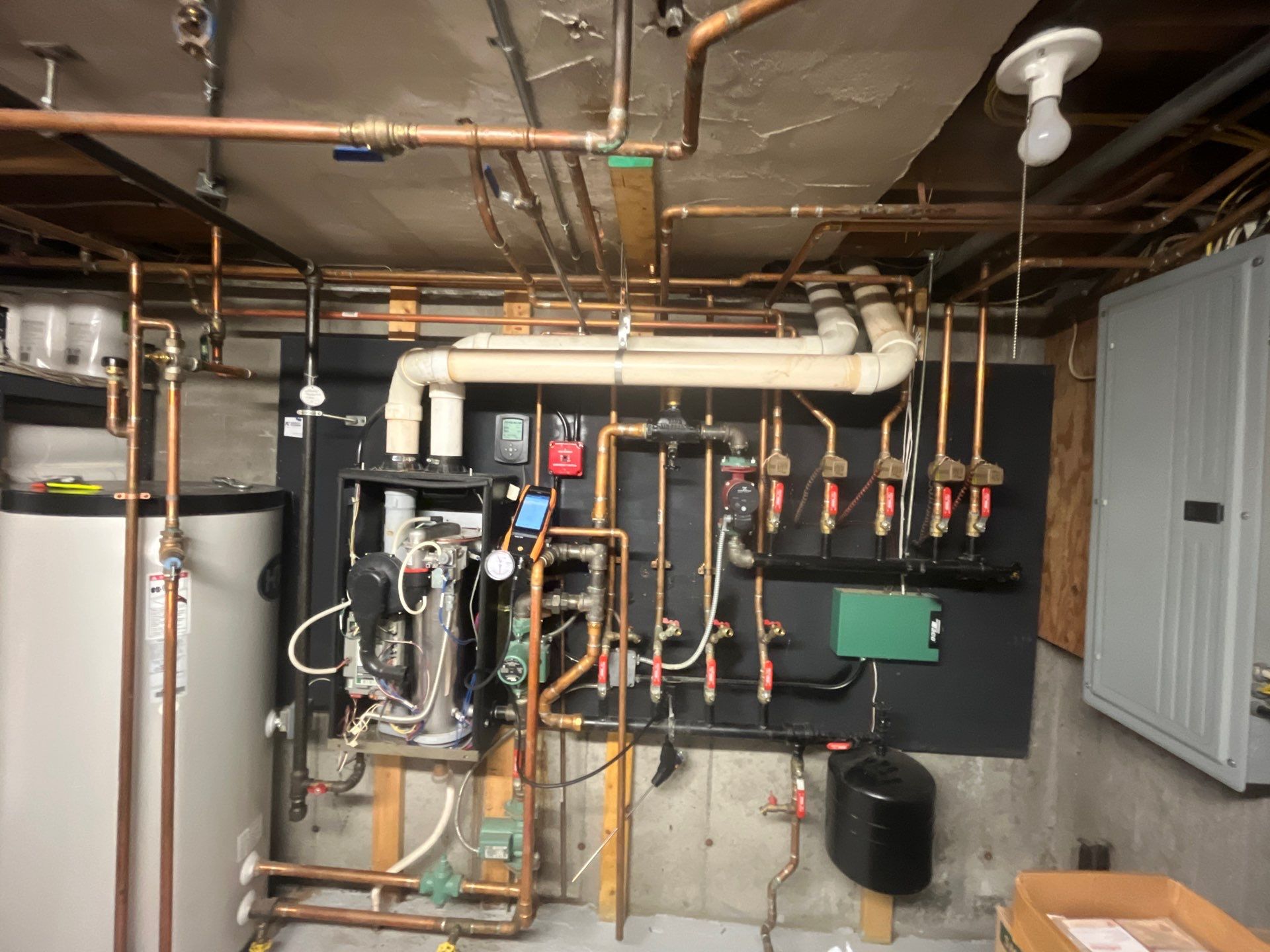 No Hot Water Diagnosis & Mixing Valve Replacement — Marblehead, MA by FAGONE MECHANICAL
