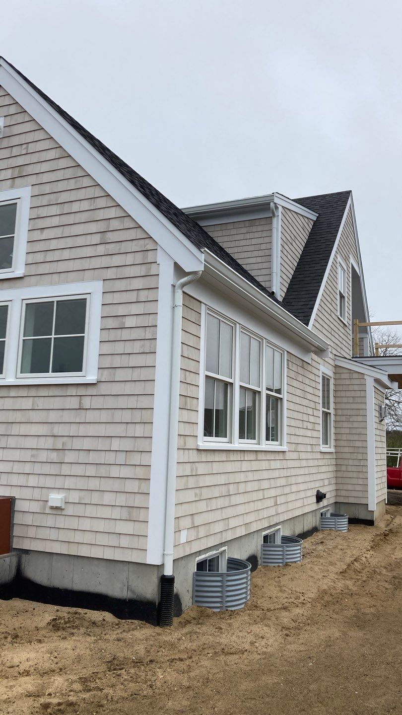 Gutter Installation using 6" K-Style Aluminum Gutter by Gutter Pro Enterprises